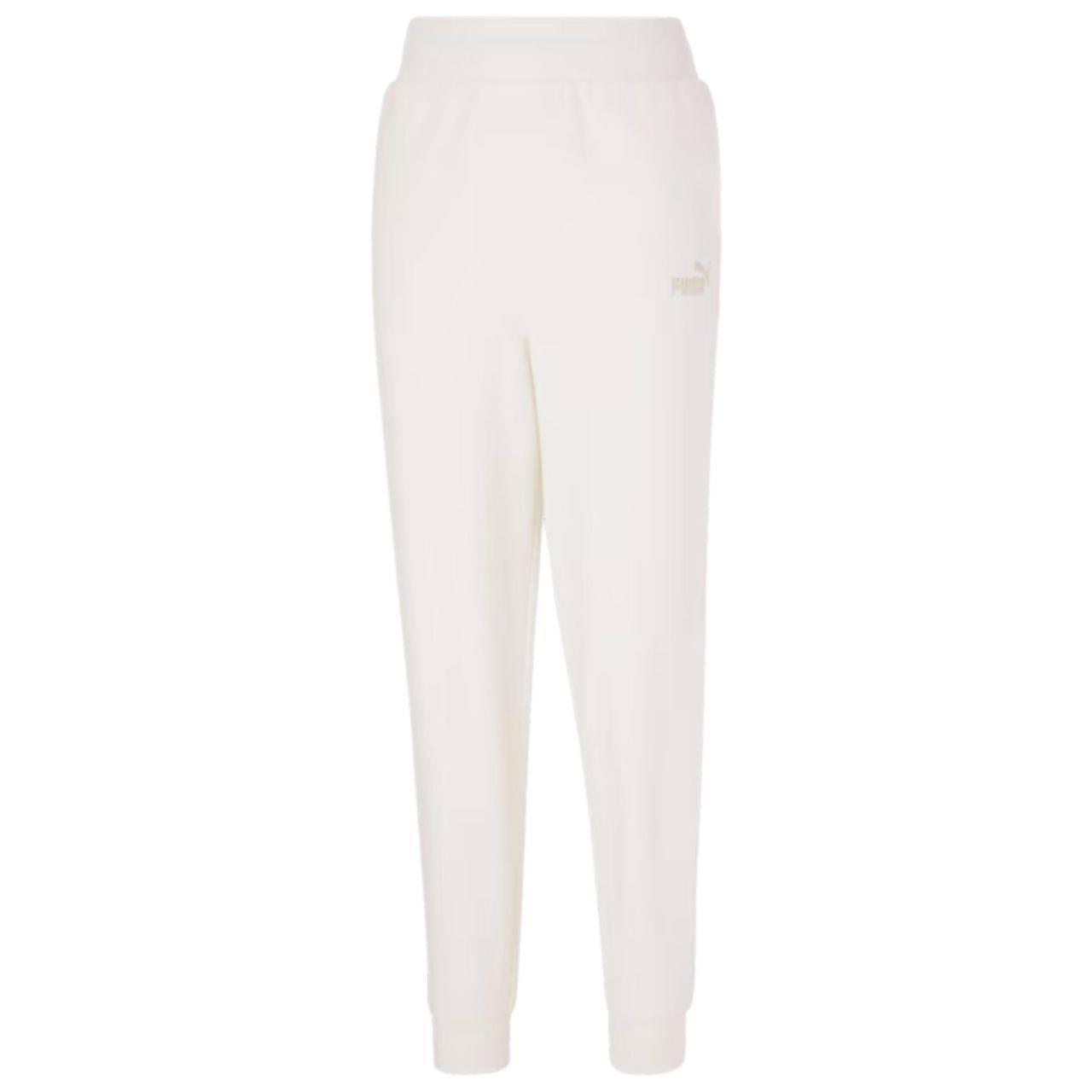 Damskie ESS+ Haftowane Spodnie Do Biegania Z Wysoką Talią