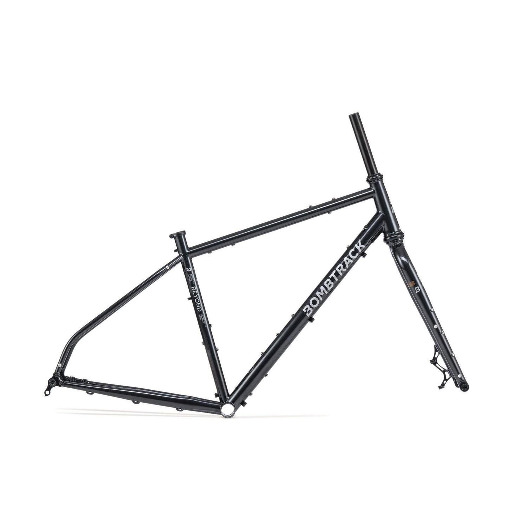 Bombtrack - Zestaw widelca Beyond Frame Metallic - Czarny - M - 48 cm
