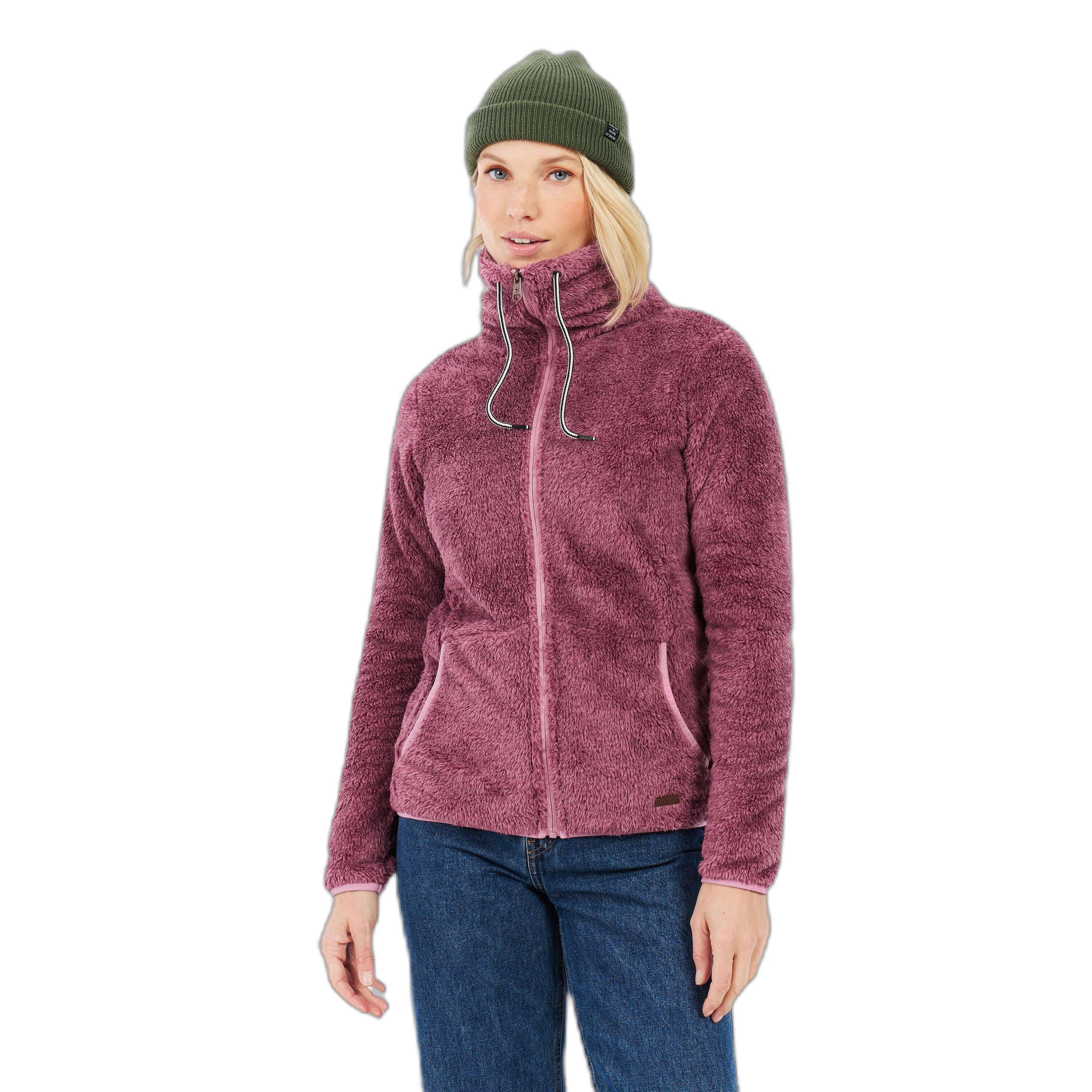 Damski polar rozpinany na całej długości Protest Riri