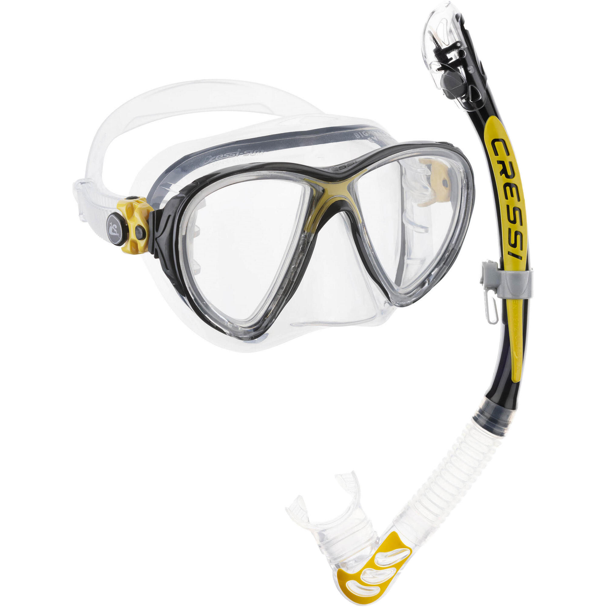 Zestaw do Snorkelingu i nurkowania Cressi BigEyes Alpha