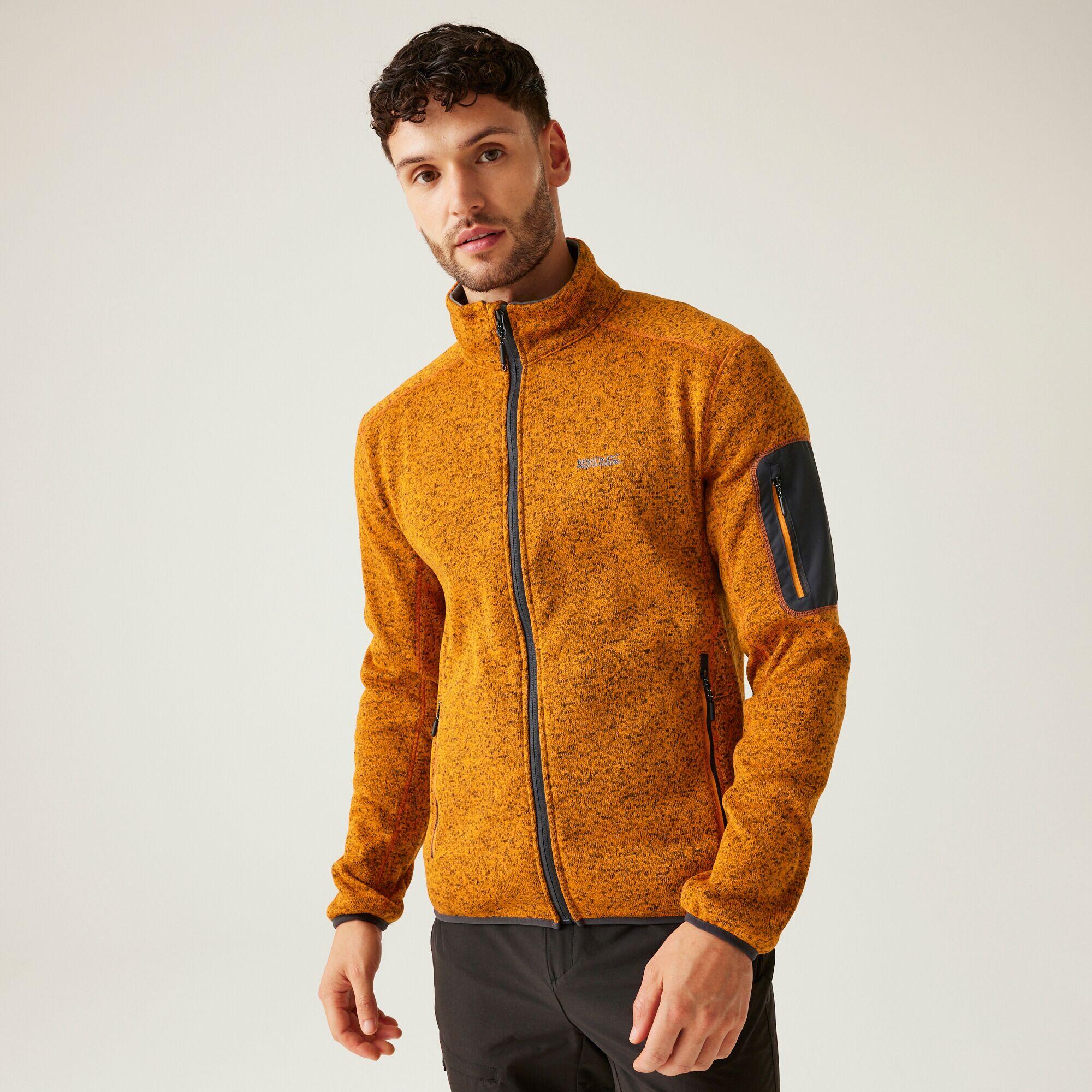 Męski polar Newhill z zamkiem błyskawicznym