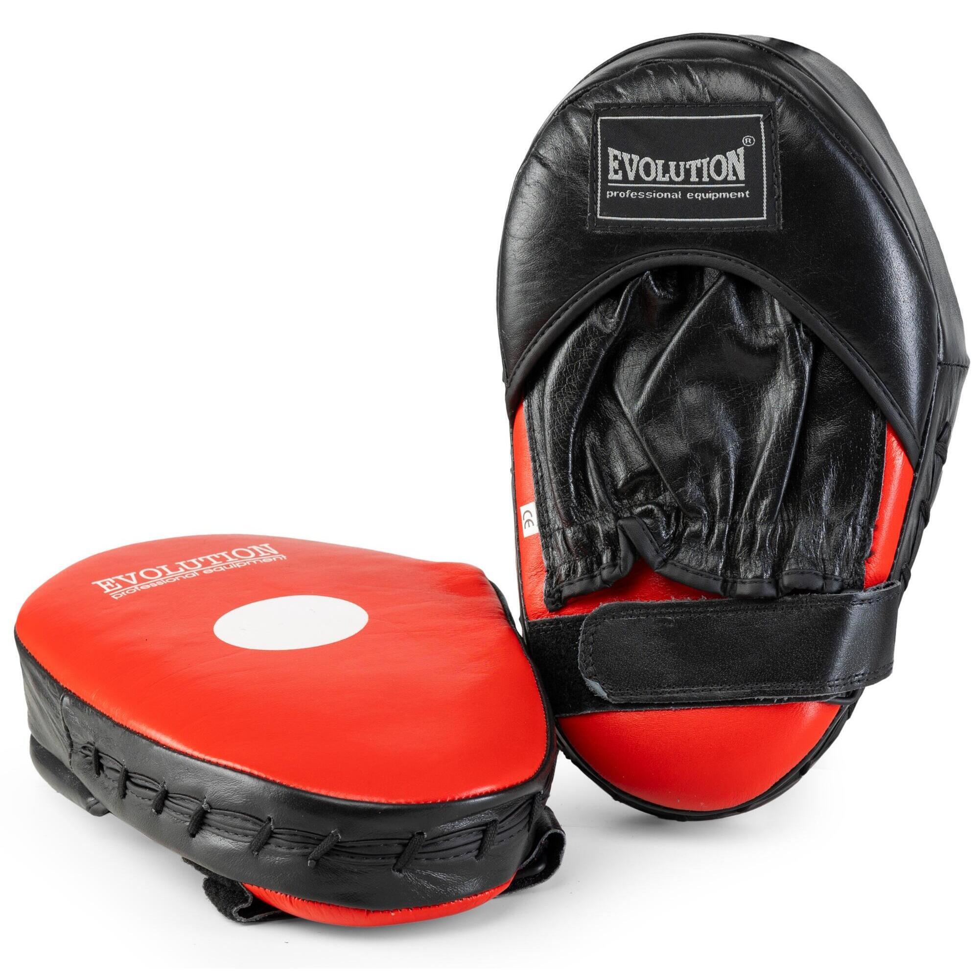 Łapy tarcze trenera skórzane duże