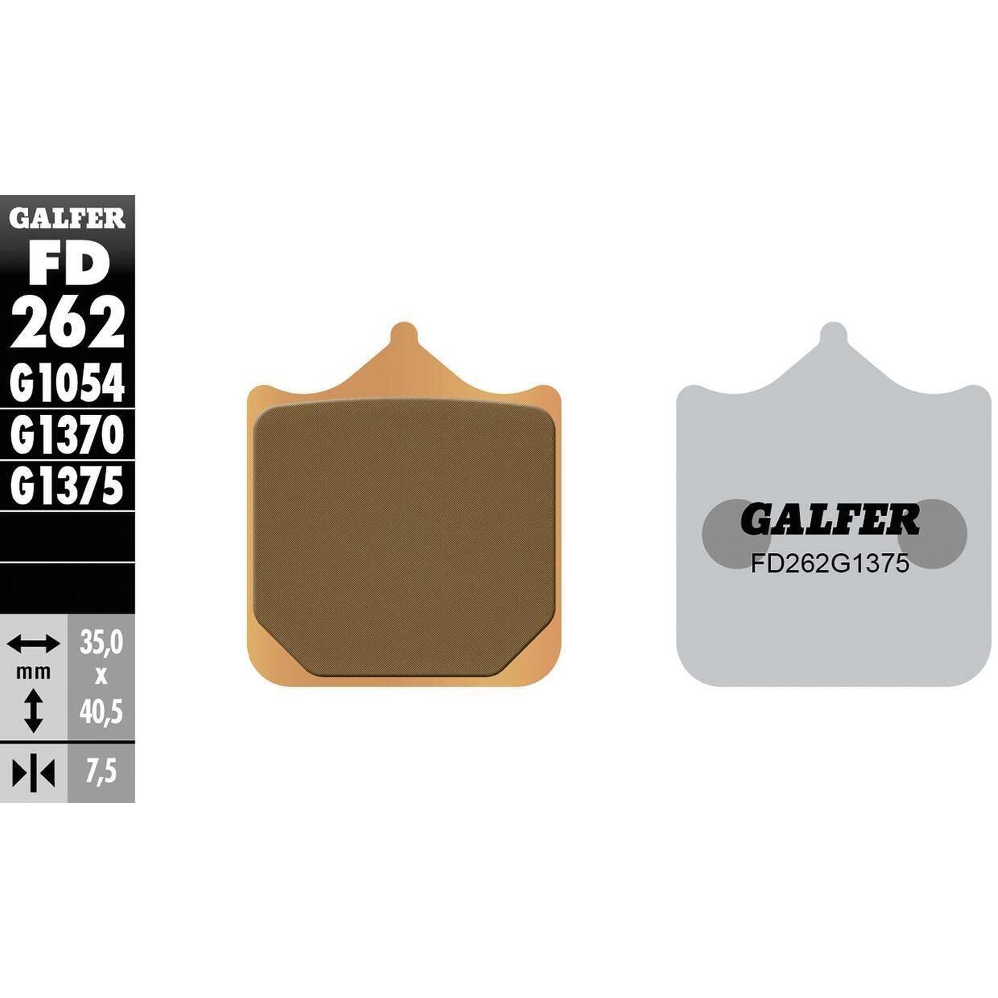 Galfer Sinter Metalowe Klocki Hamulcowe FD262 G1375