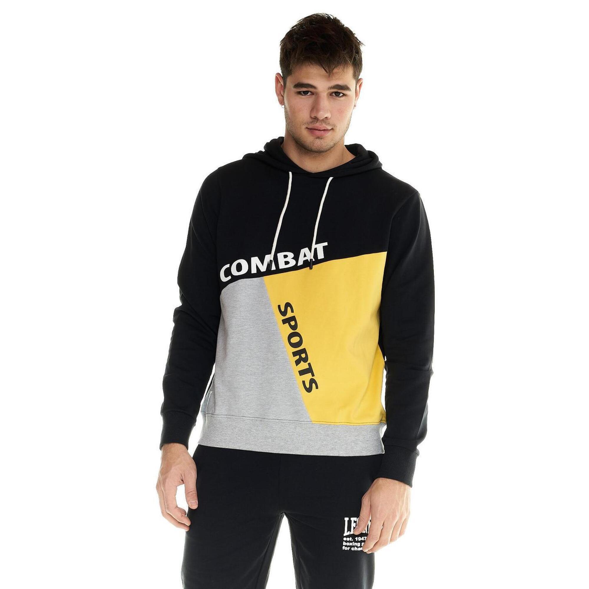 Męska bluza z blokami kolorów Leone Active