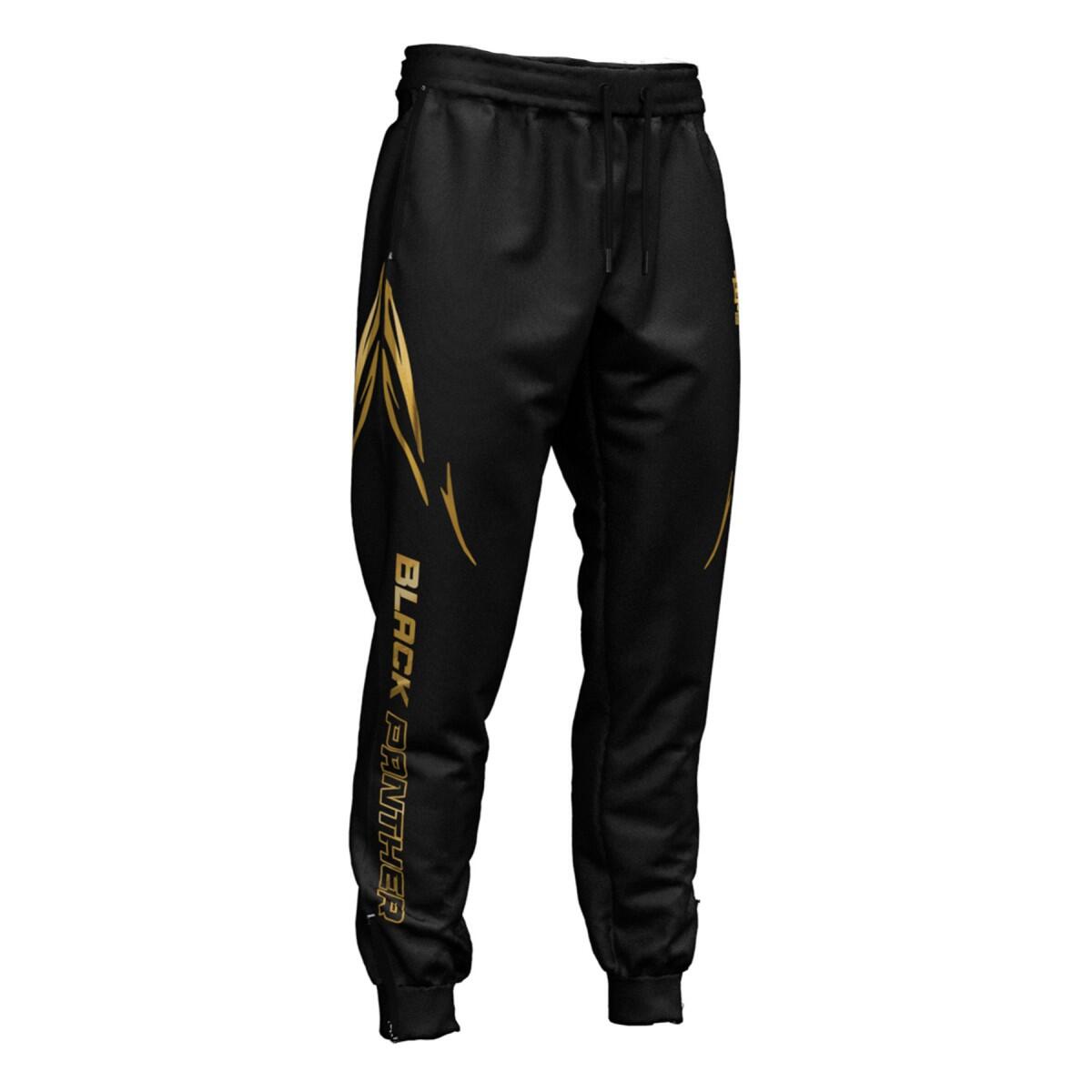 Spodnie sportowe dresowe dziecięce EXTREME HOBBY BLACK PANTHER
