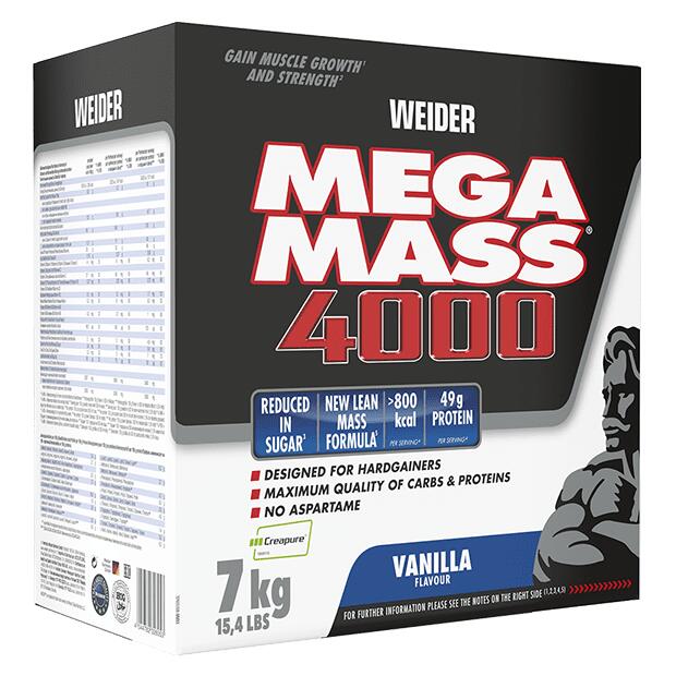 Mega Mass 4000 7kg Vanilla