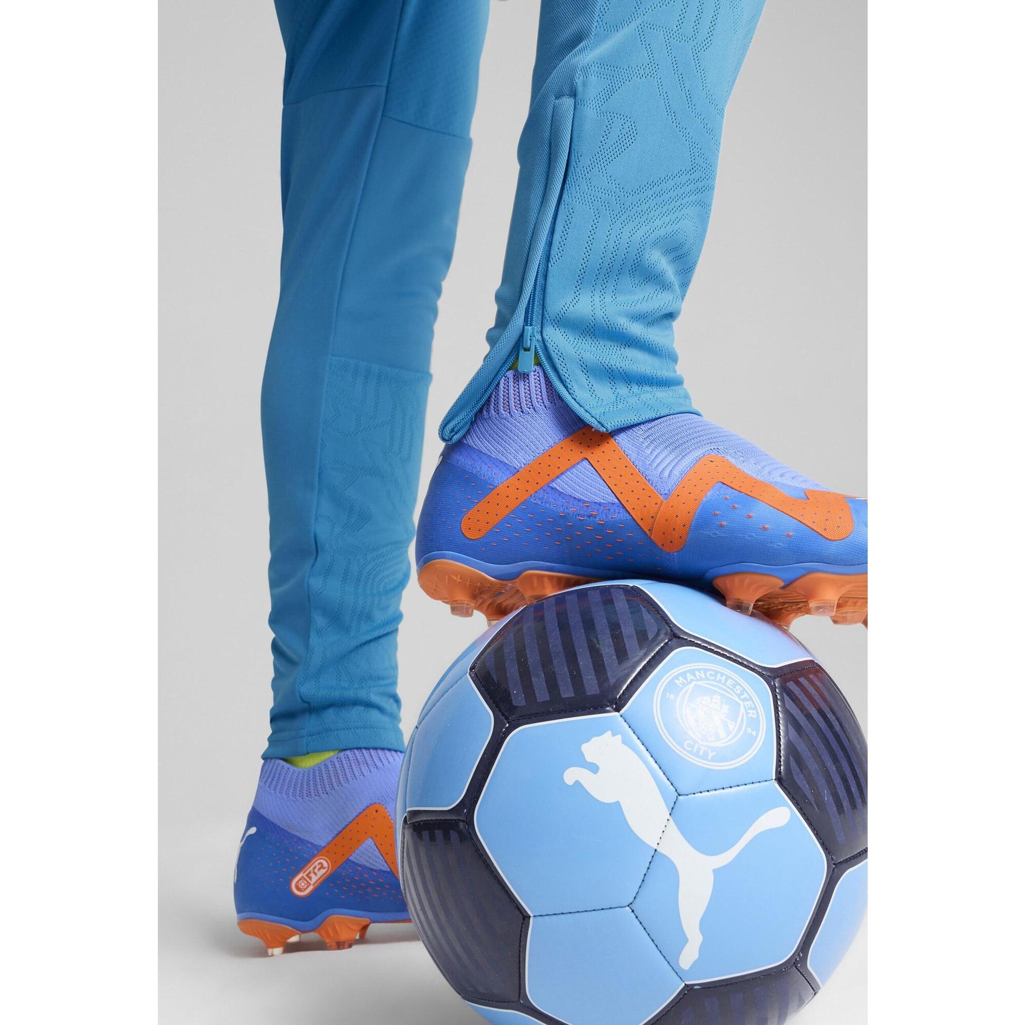 Męskie spodnie treningowe Manchester City PUMA Magic Blue Yellow Glow