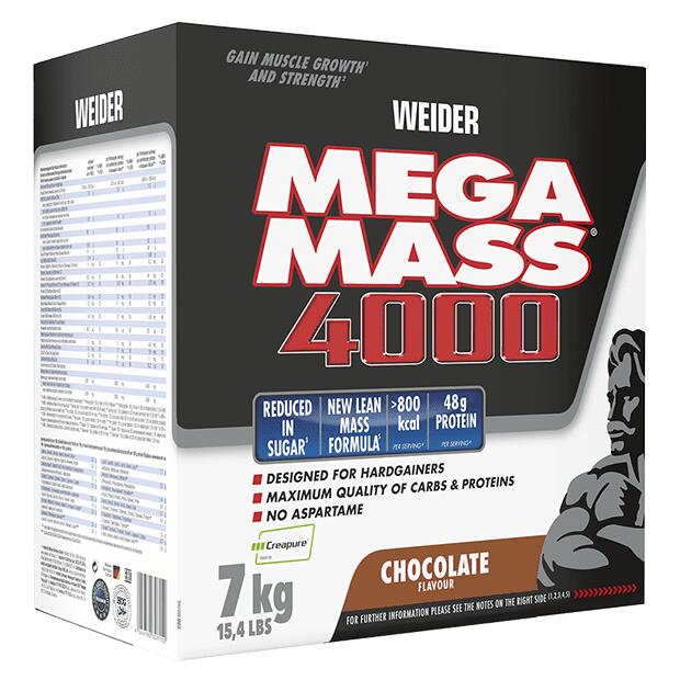 Mega Mass 4000 7kg Chocolate