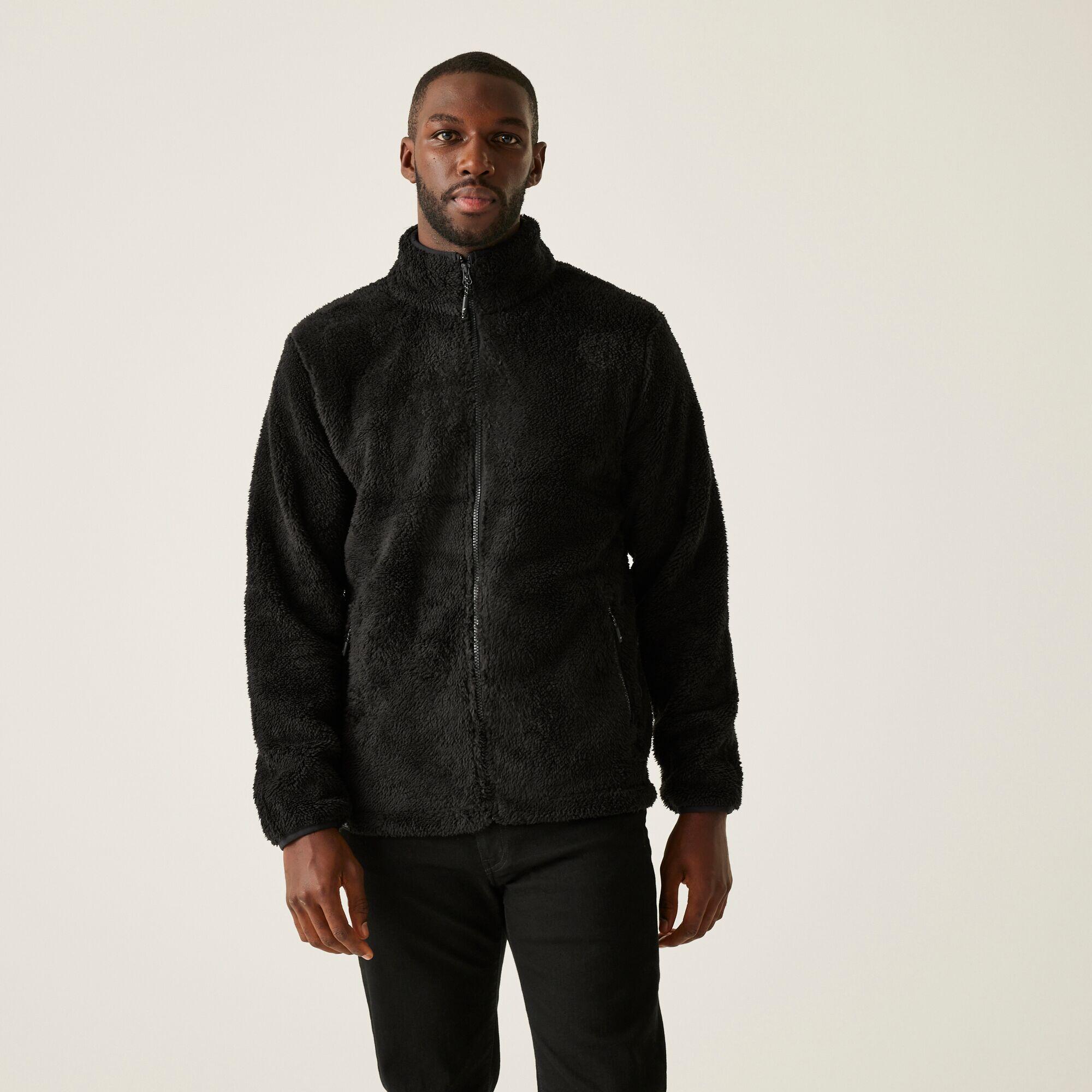 Midoor Męski puszysty polar turystyczny