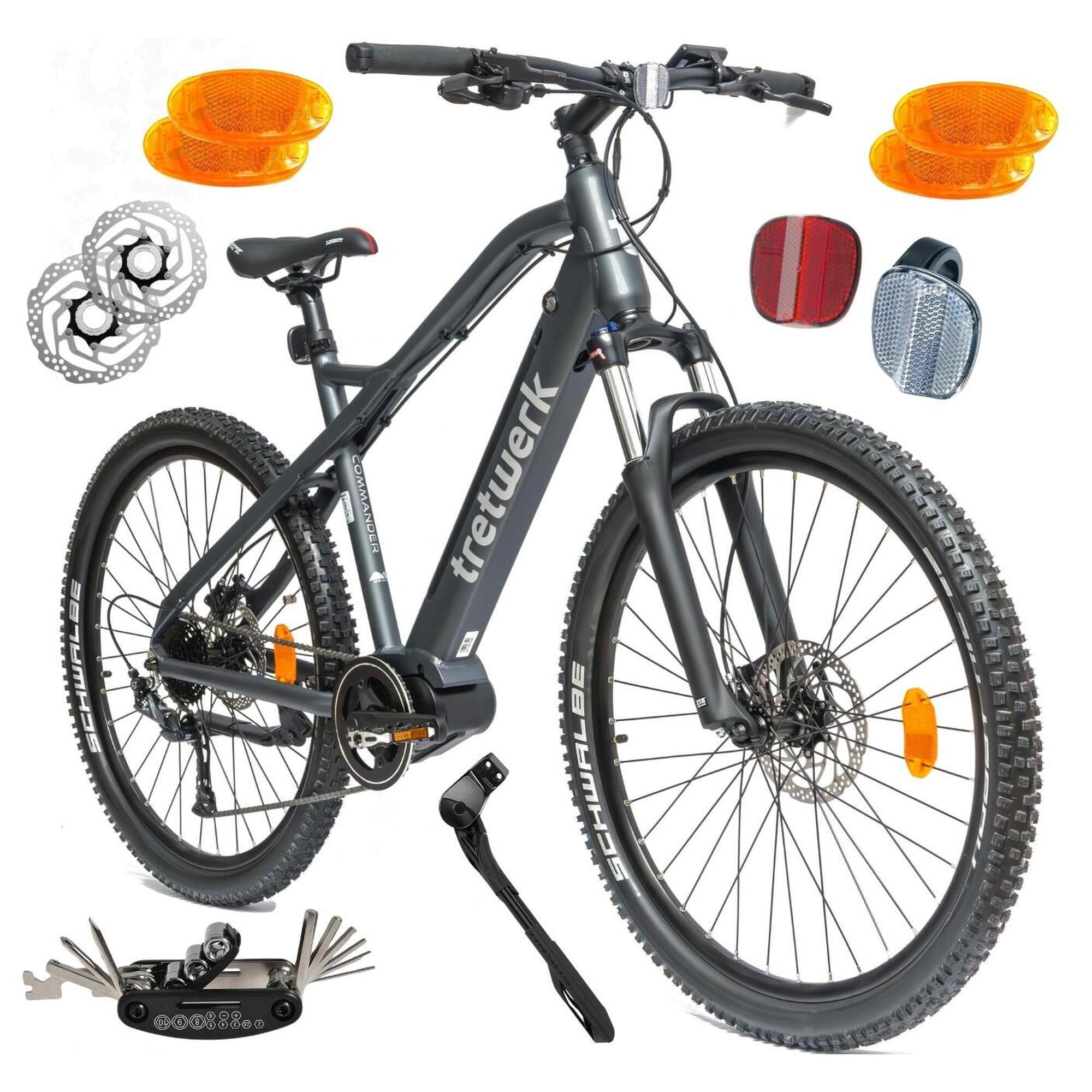 Rower Elektryczny Męski Damski Górski 27,5" 250W MTB SHIMANO 14AH 2024 UE