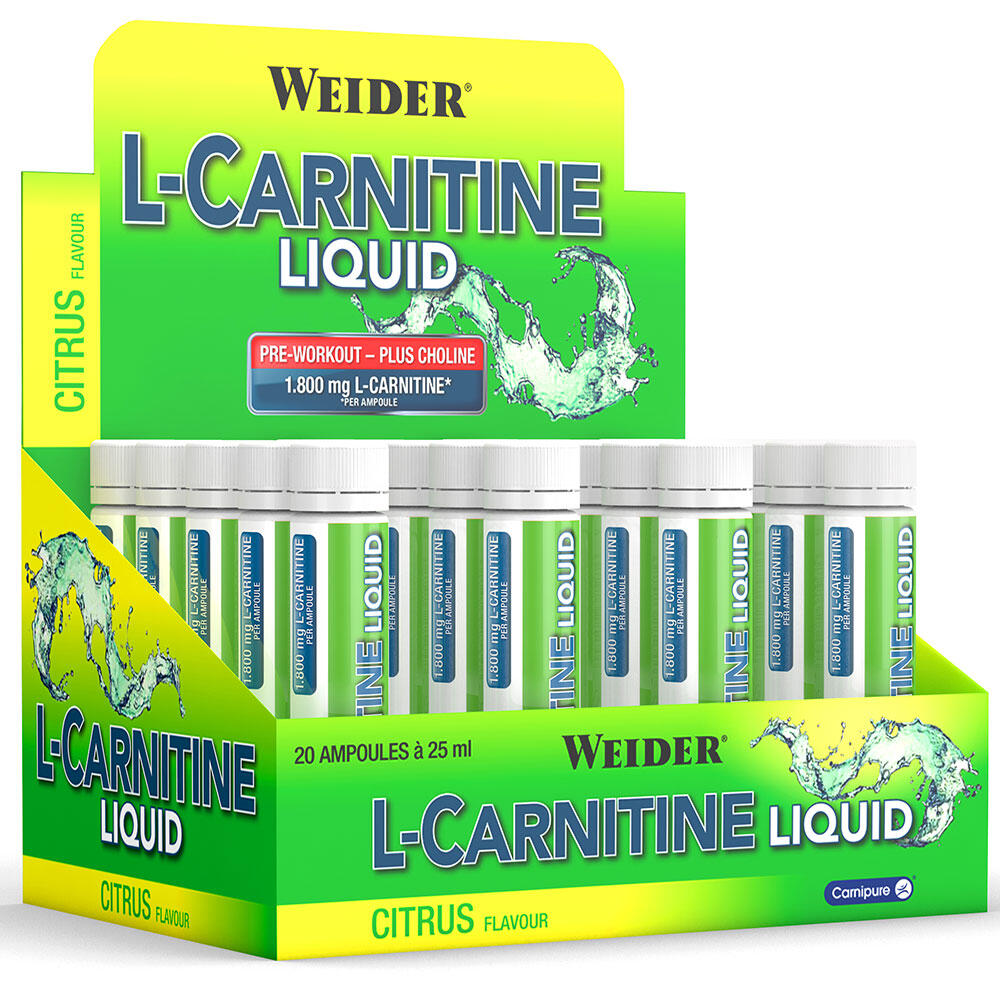 L-Carnitine Liquid 20x25ml Citrus