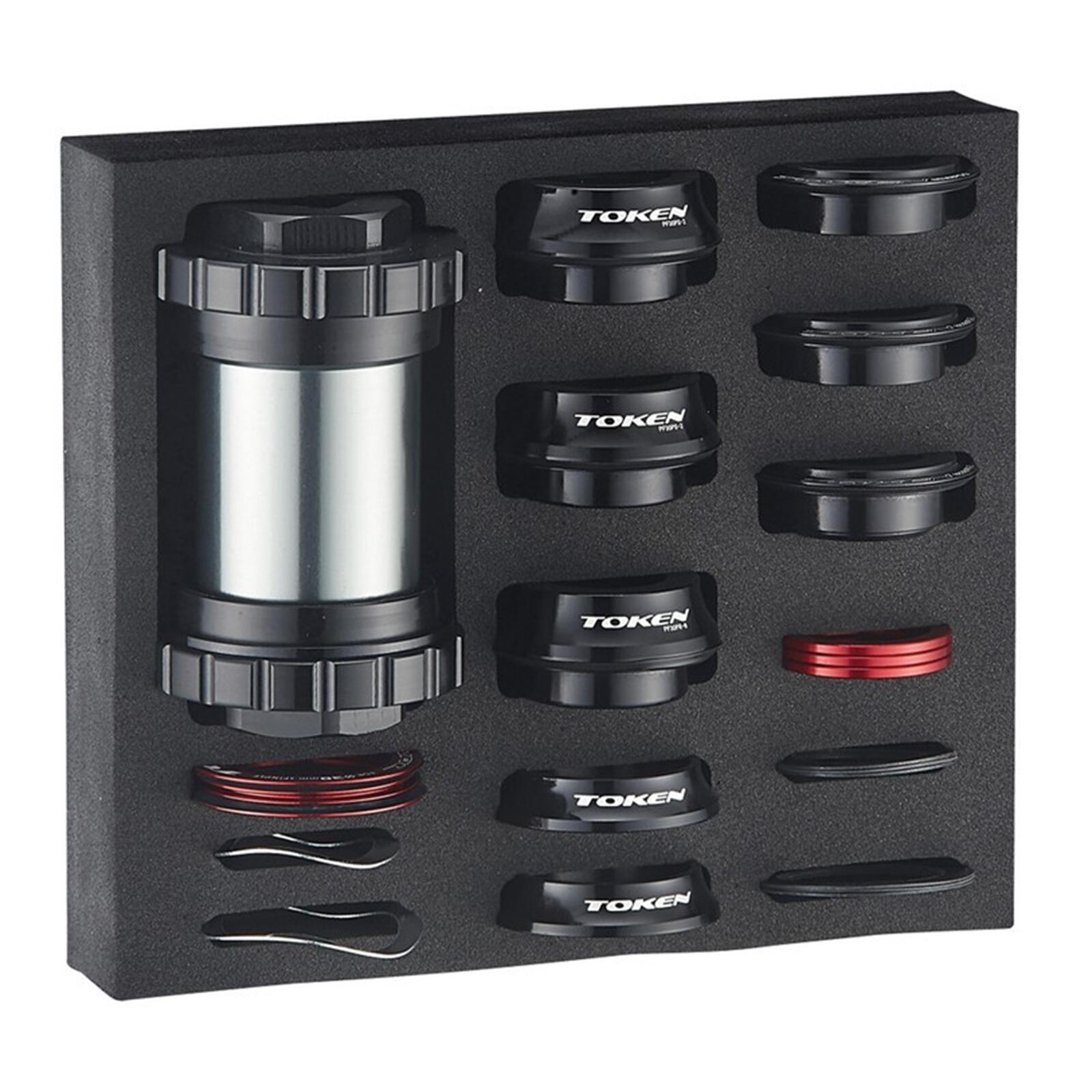 Zesaw TOKEN NINJA 7in1 PF30, BB386, Shimano SRAM