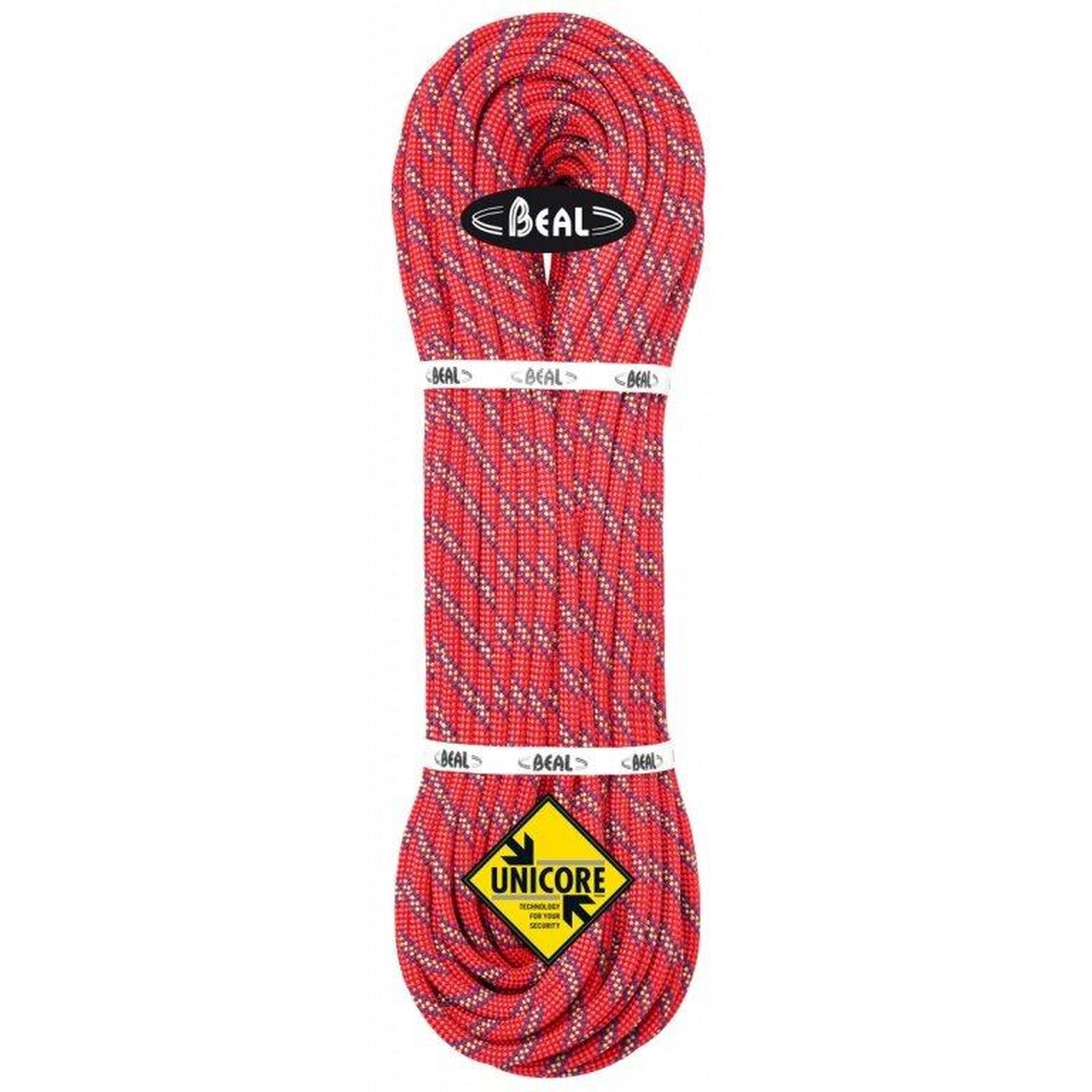 Lina wspinaczkowa Beal Booster III 9,7 mm 60 m Unicore Golden Dry