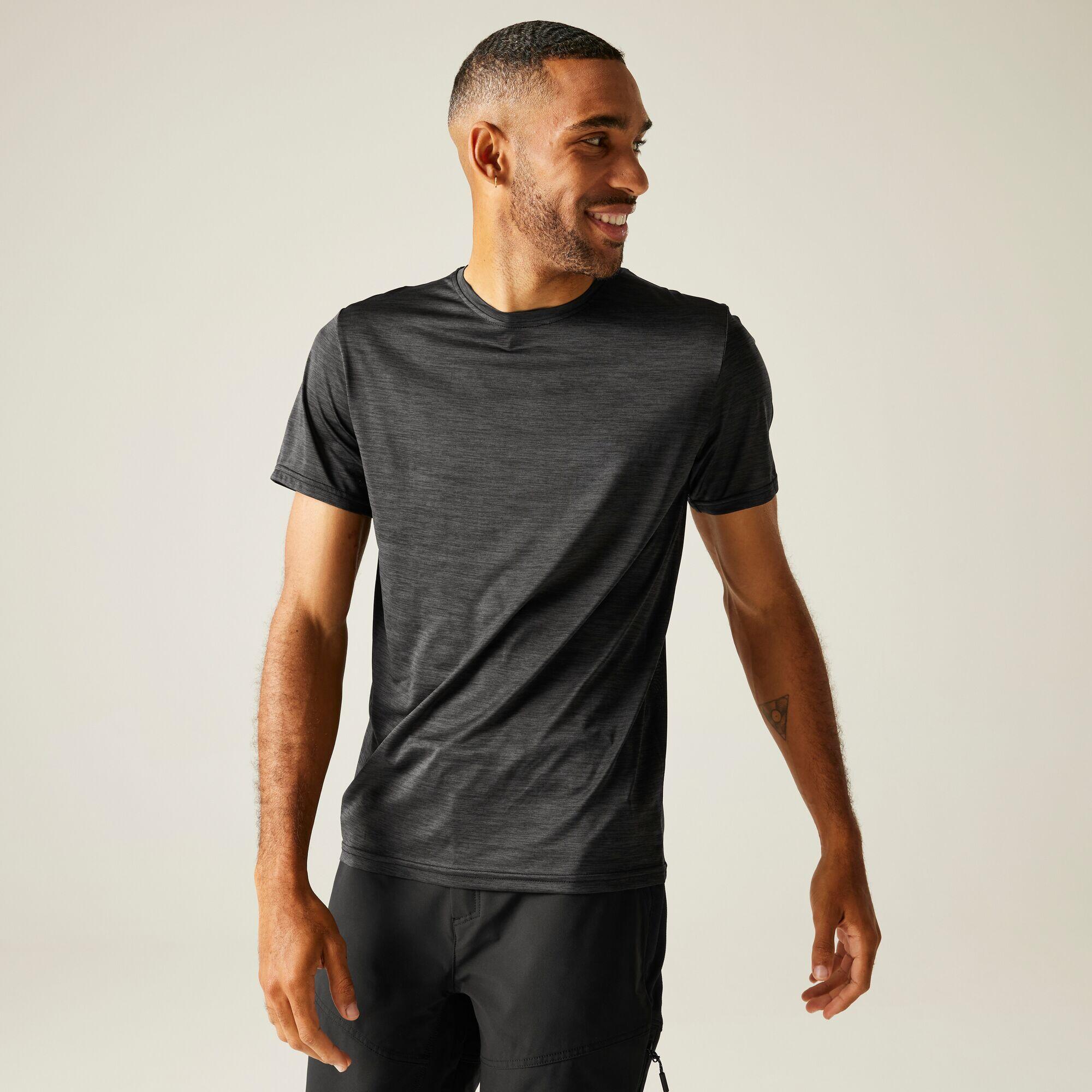 Męska koszulka z krótkim rękawem Fingal Edition Marl