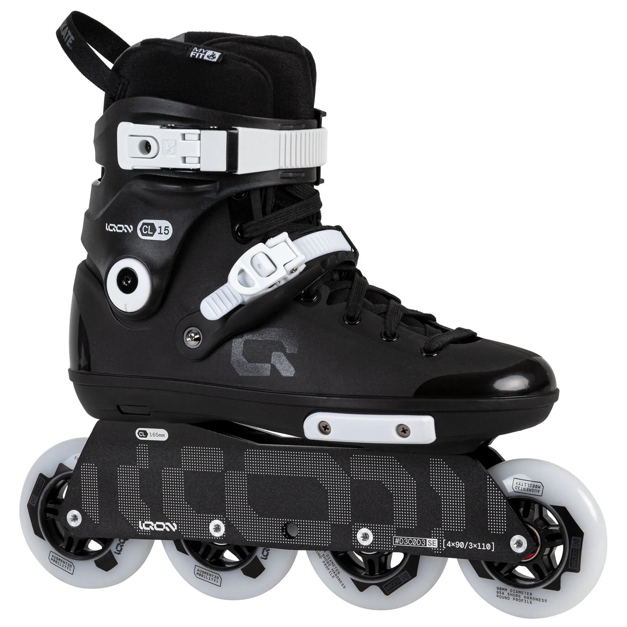 Jazda na rolkach freeskate Myfit CL 15