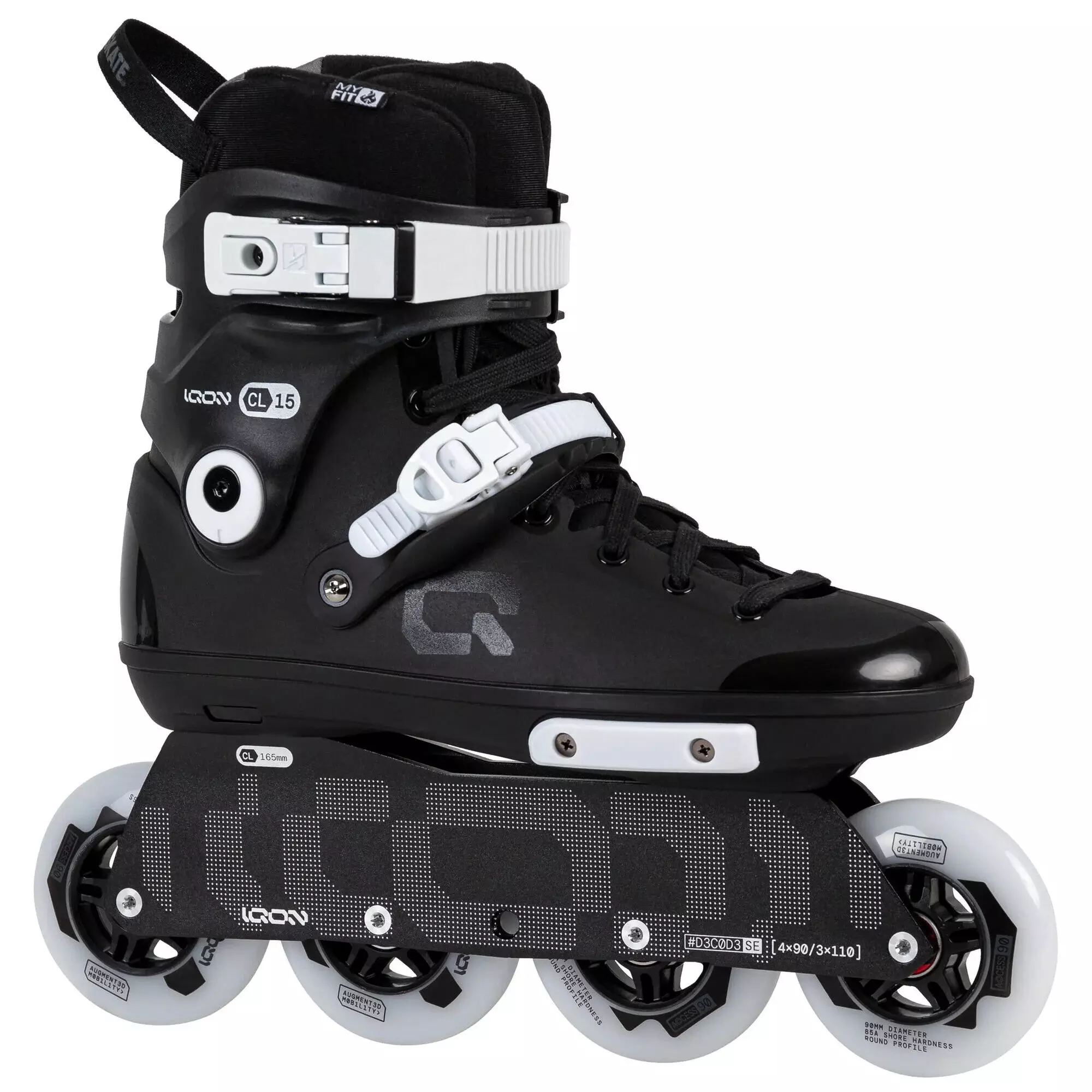 Jazda na rolkach freeskate Myfit CL 15