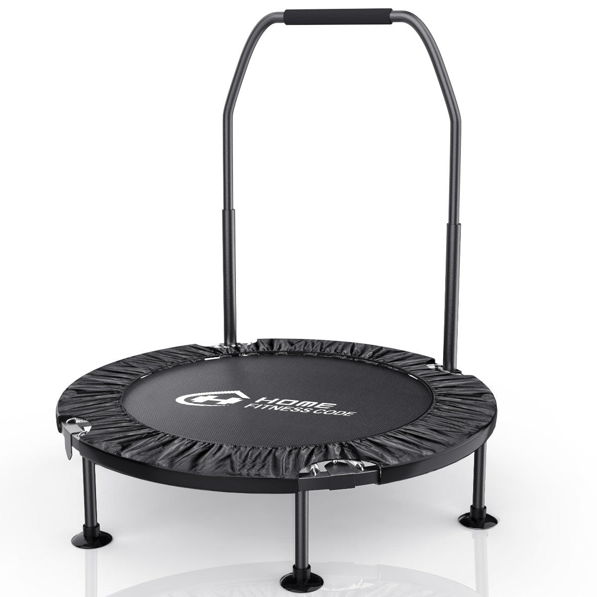 Składana Trampolina 102 cm Z Uchwytem