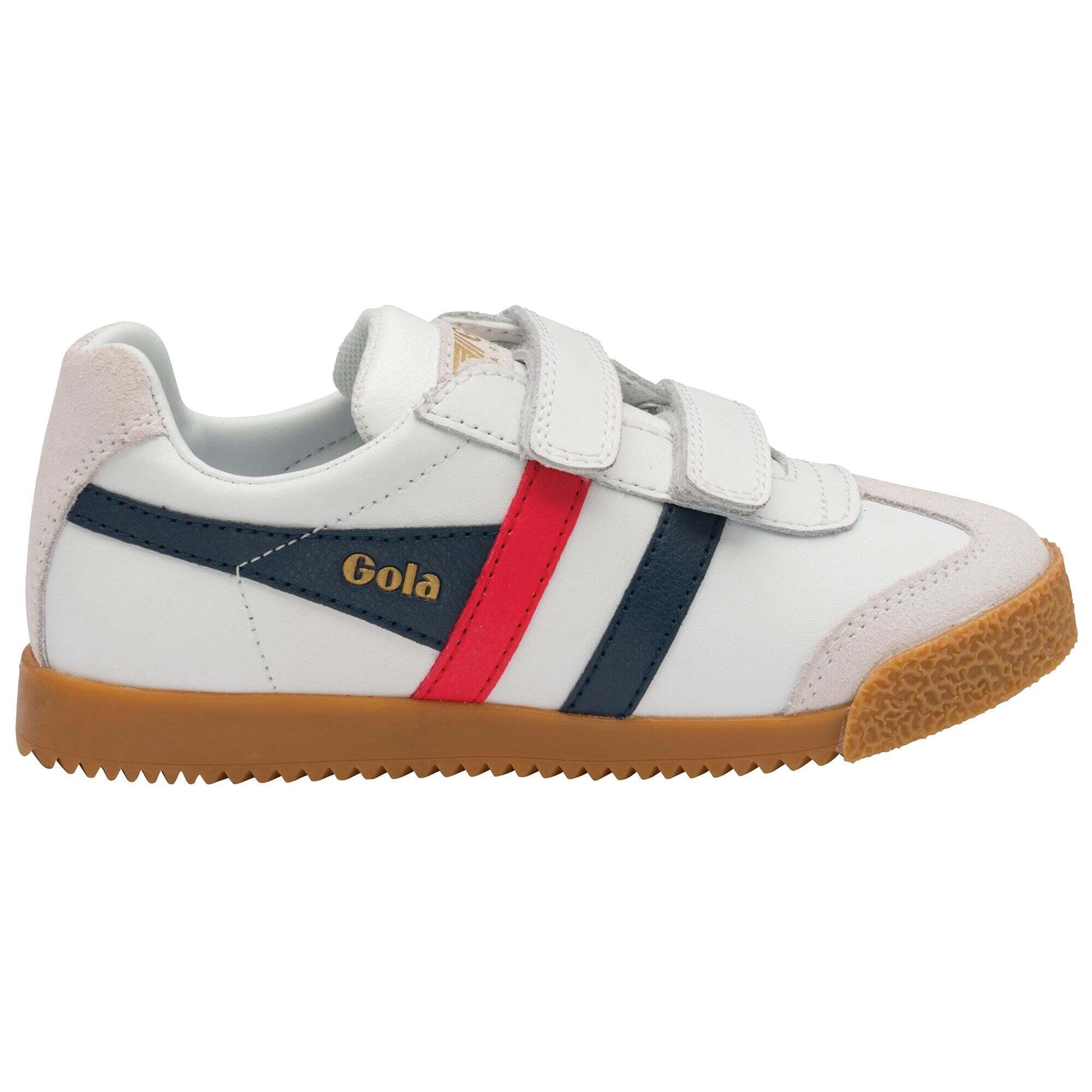 Sneakersy dziecięcy Gola Classics Harrier Leather Strap Trainers