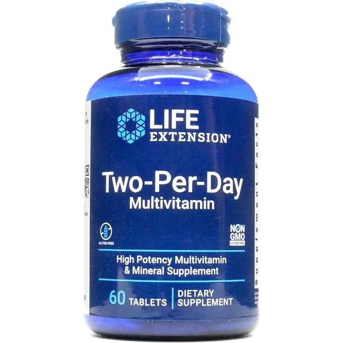 Two-Per-Day Life Extension 60 tabletek