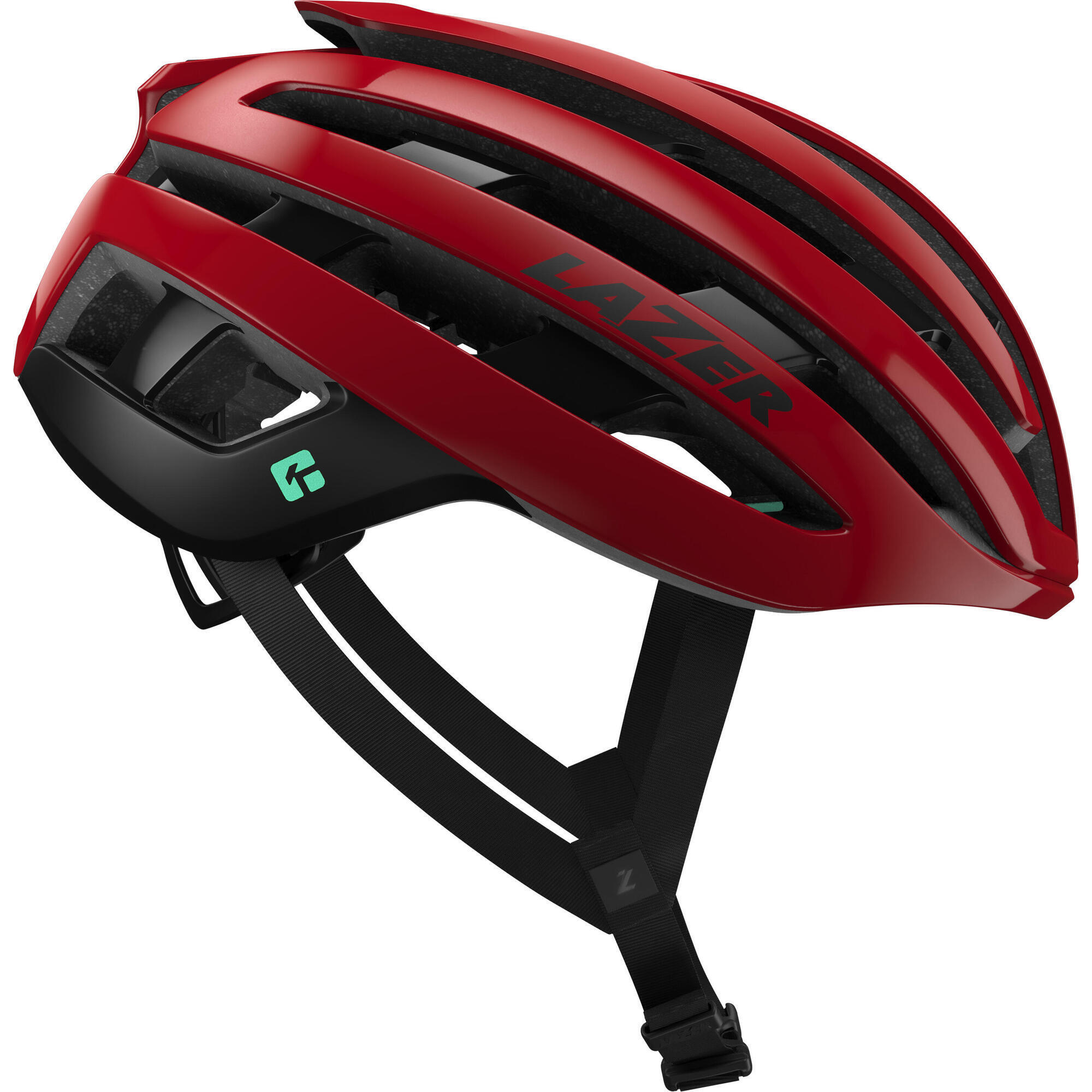Kask rowerowy Z1 KinetiCore, metaliczny czerwony