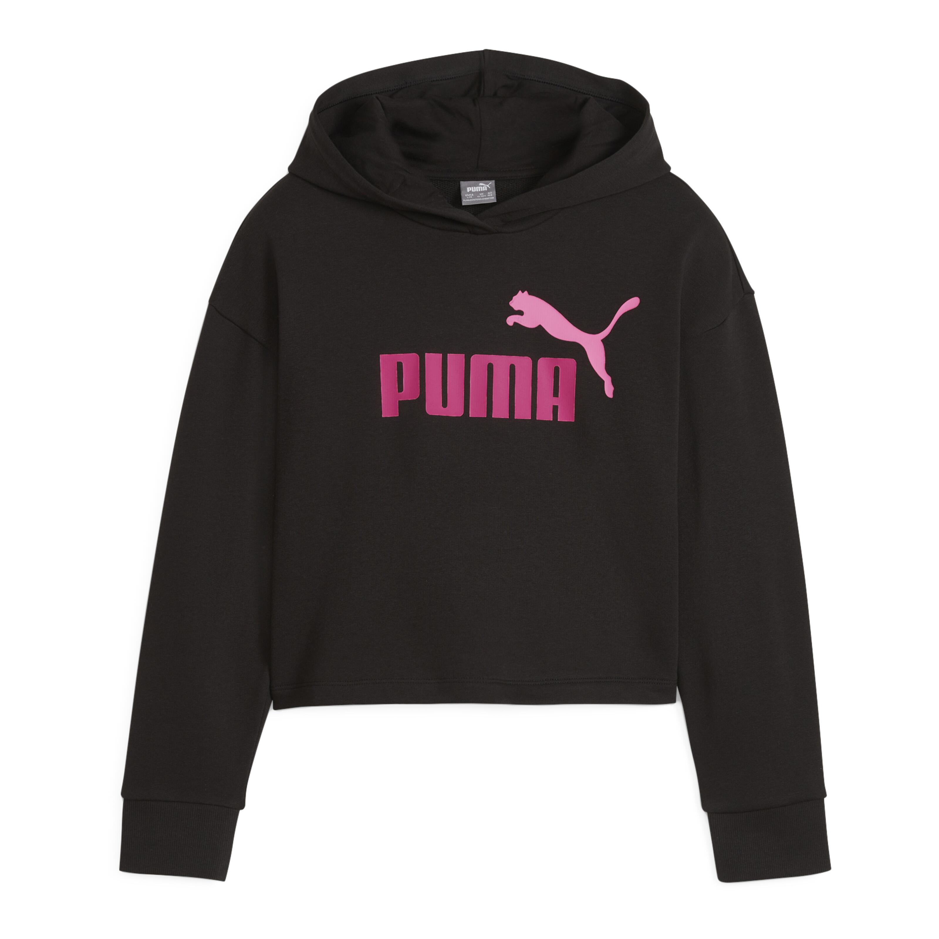 Dziewczęca bluza z kapturem Puma Ess+ 2Col Logo