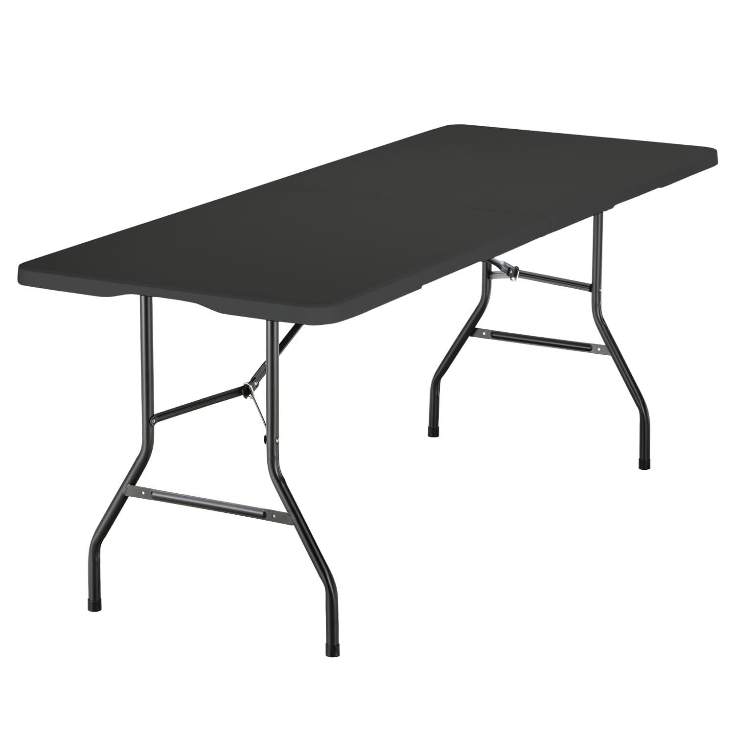 Stół kempingowy turystyczny składany Masi, 180 x 74 cm, czarny, do 200 kg