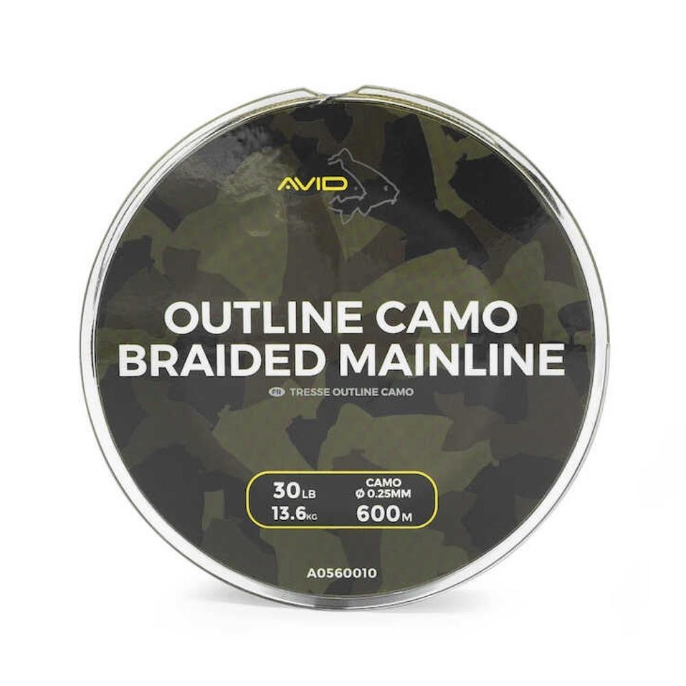 Główny oplot lniany Avid outline camo 600 m