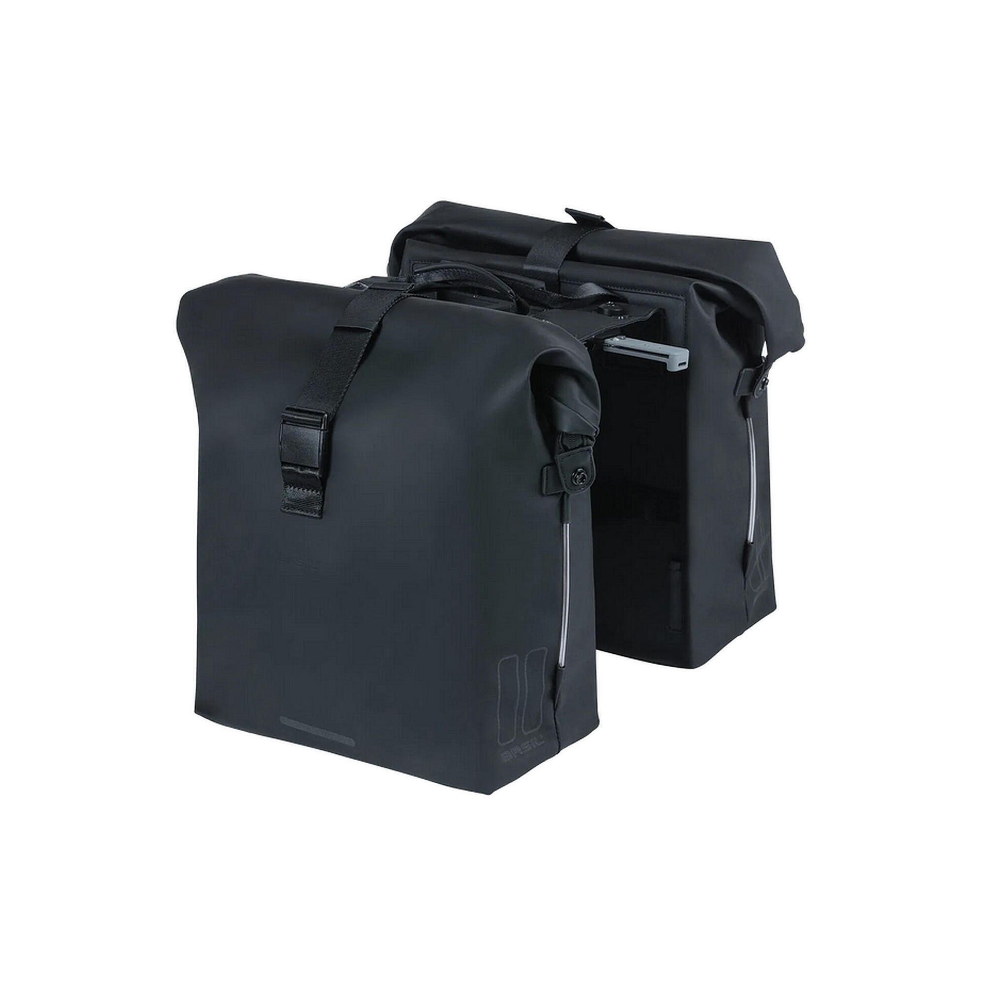 Podwójna sakwa „Soho Nordlicht MIK 2.0”, czarna