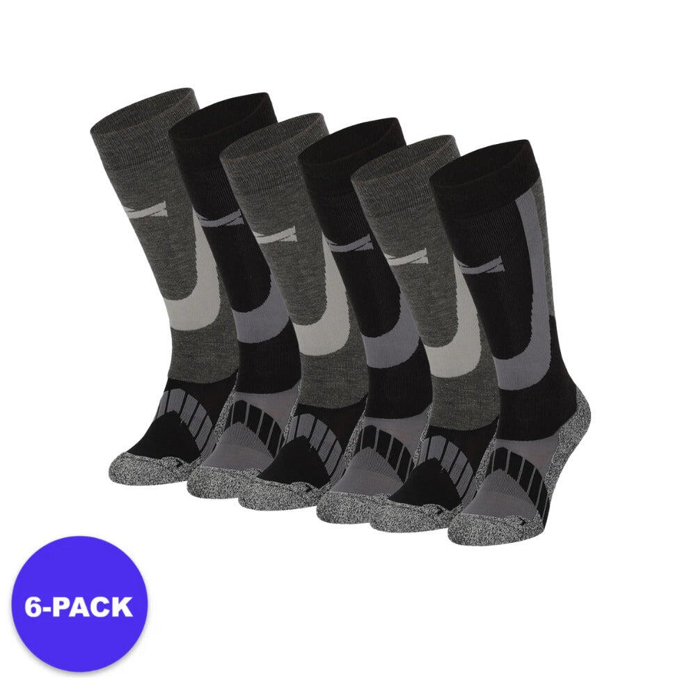 Skarpety narciarskie dla dorosłych unisex 6 par