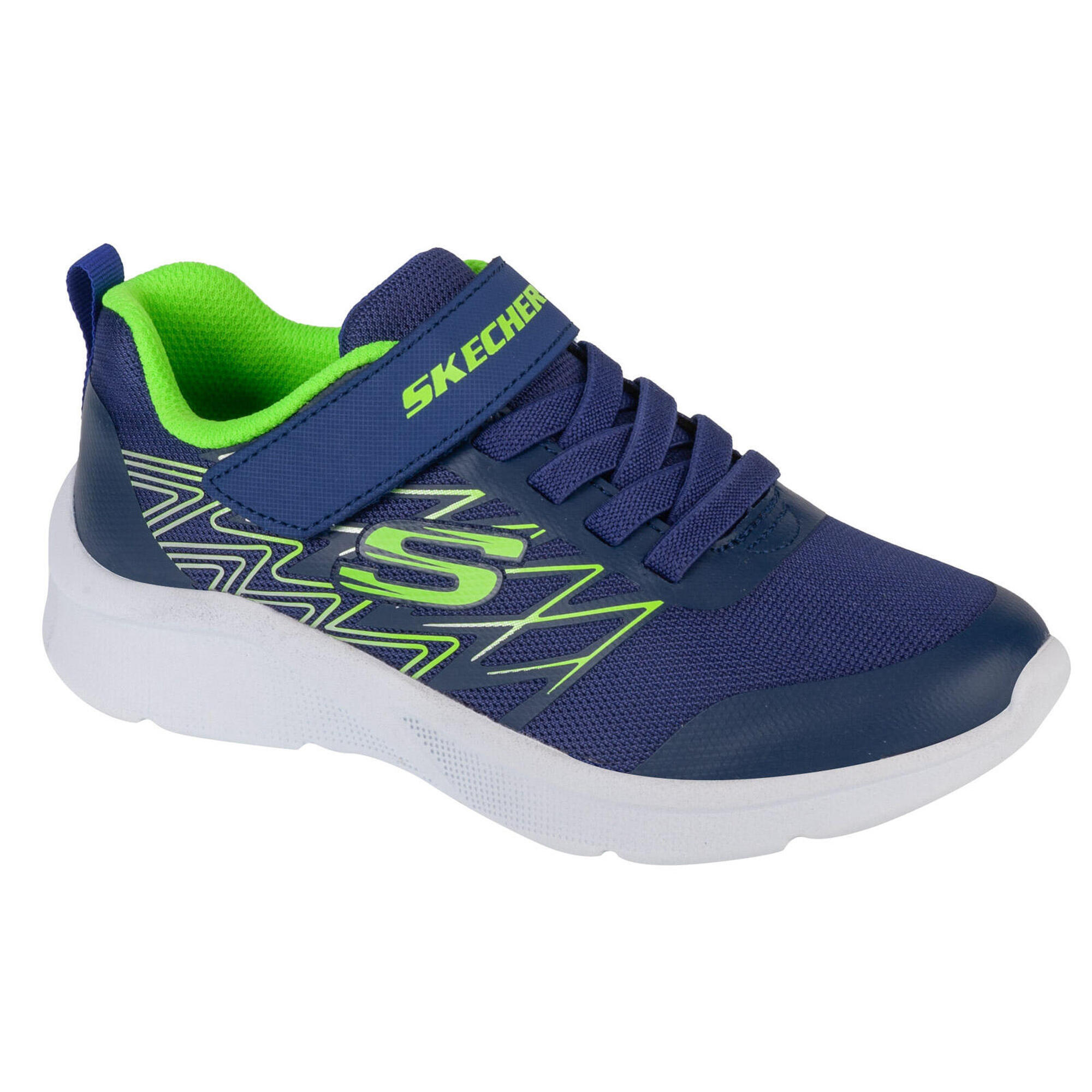 Buty Dziecko Skechers Microspec Texlor granatowy