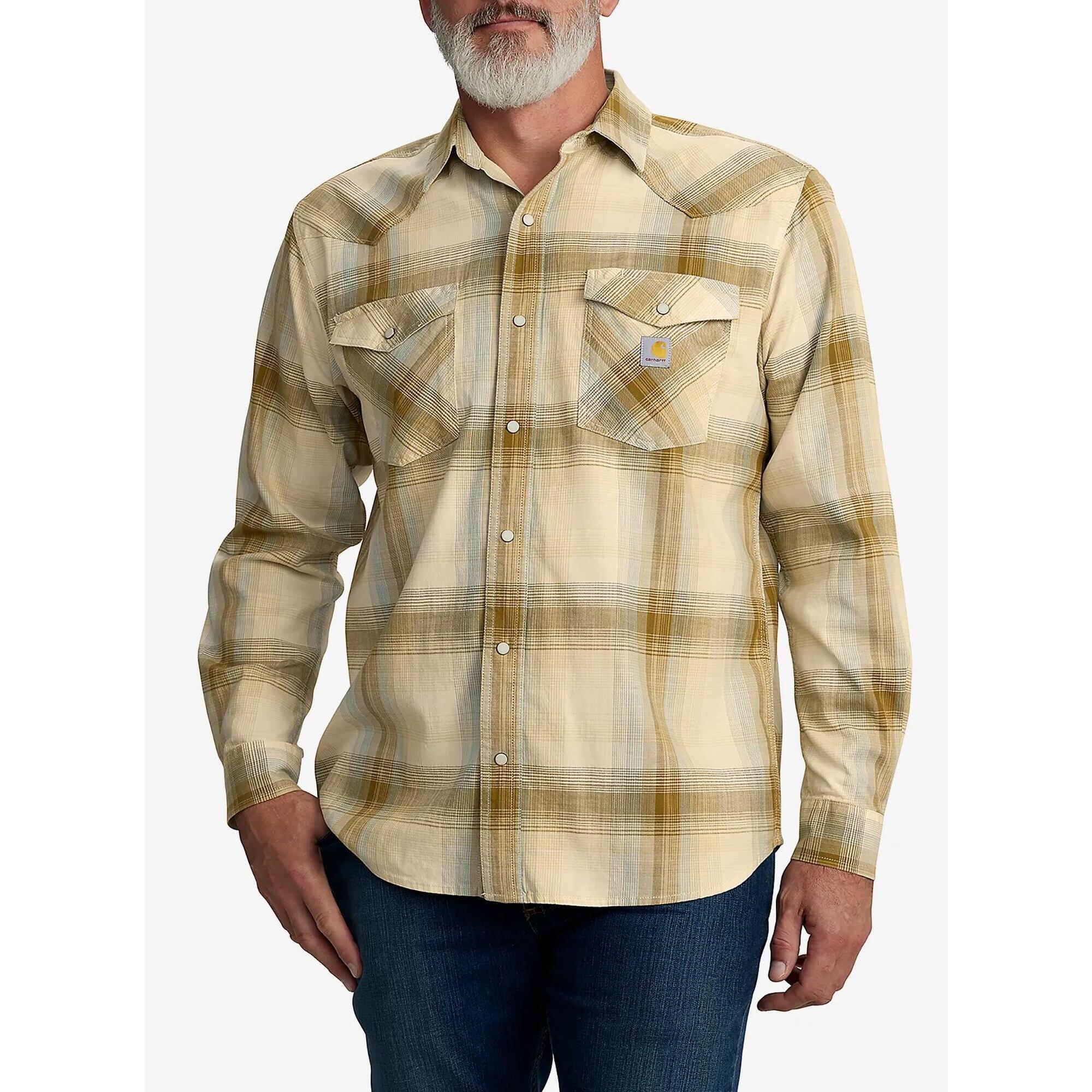Koszula męska Carhartt Snap-Front Plaid Shirt