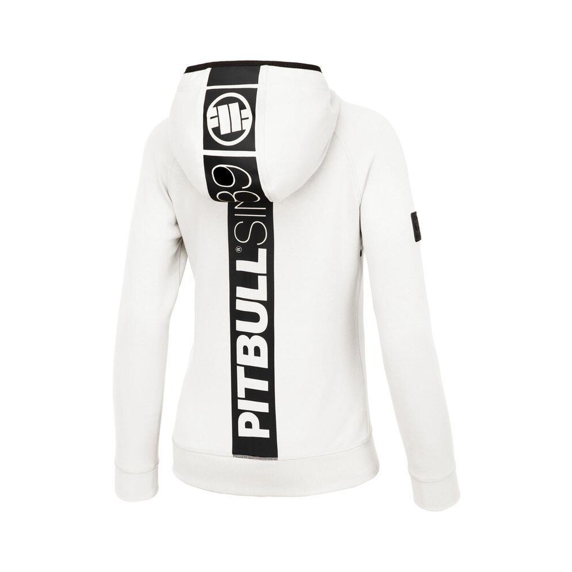 Bluza damska Pitbull rozpinana z kapturem Fuchsia