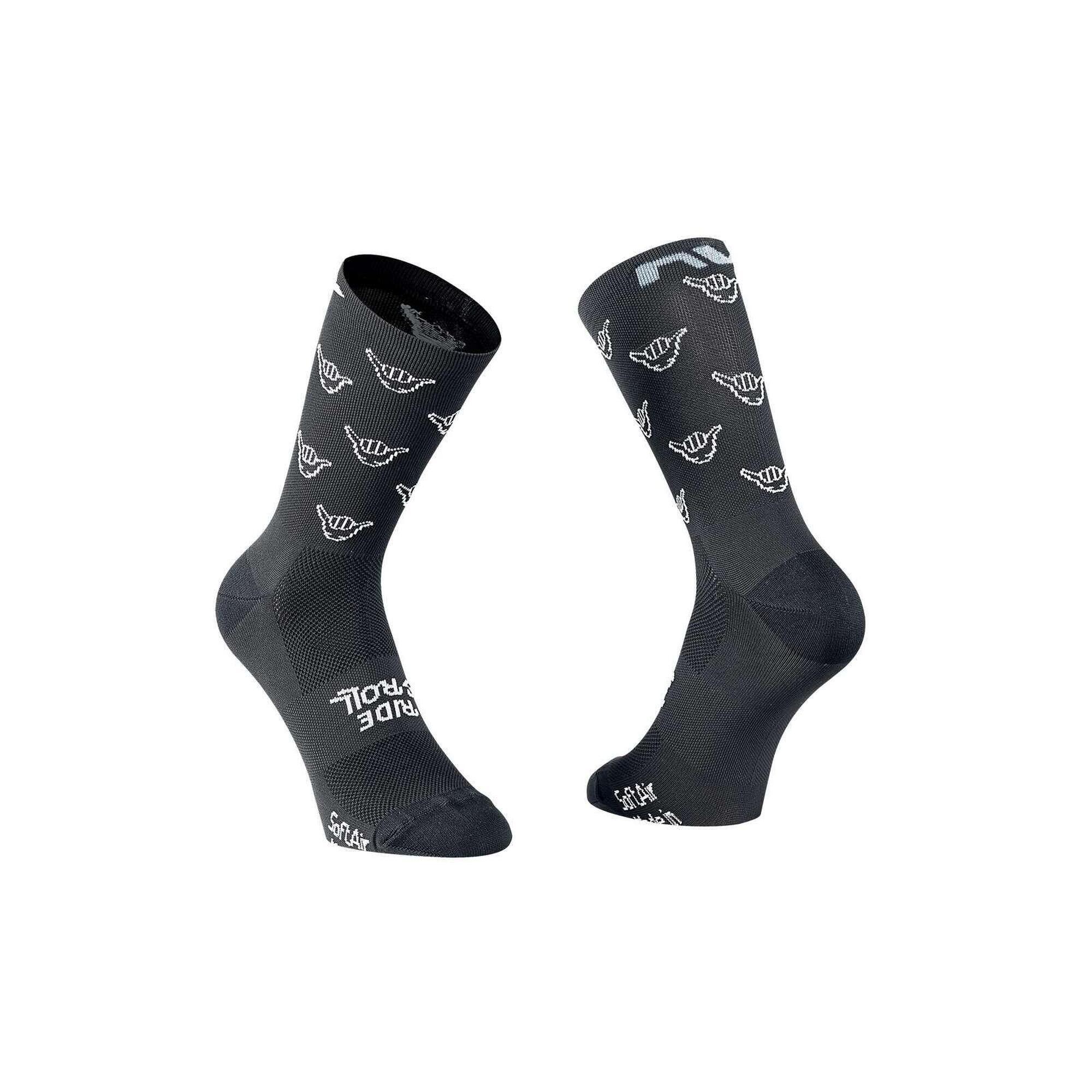 Skarpety rowerowe NORTHWAVE RIDE & ROLL czarny