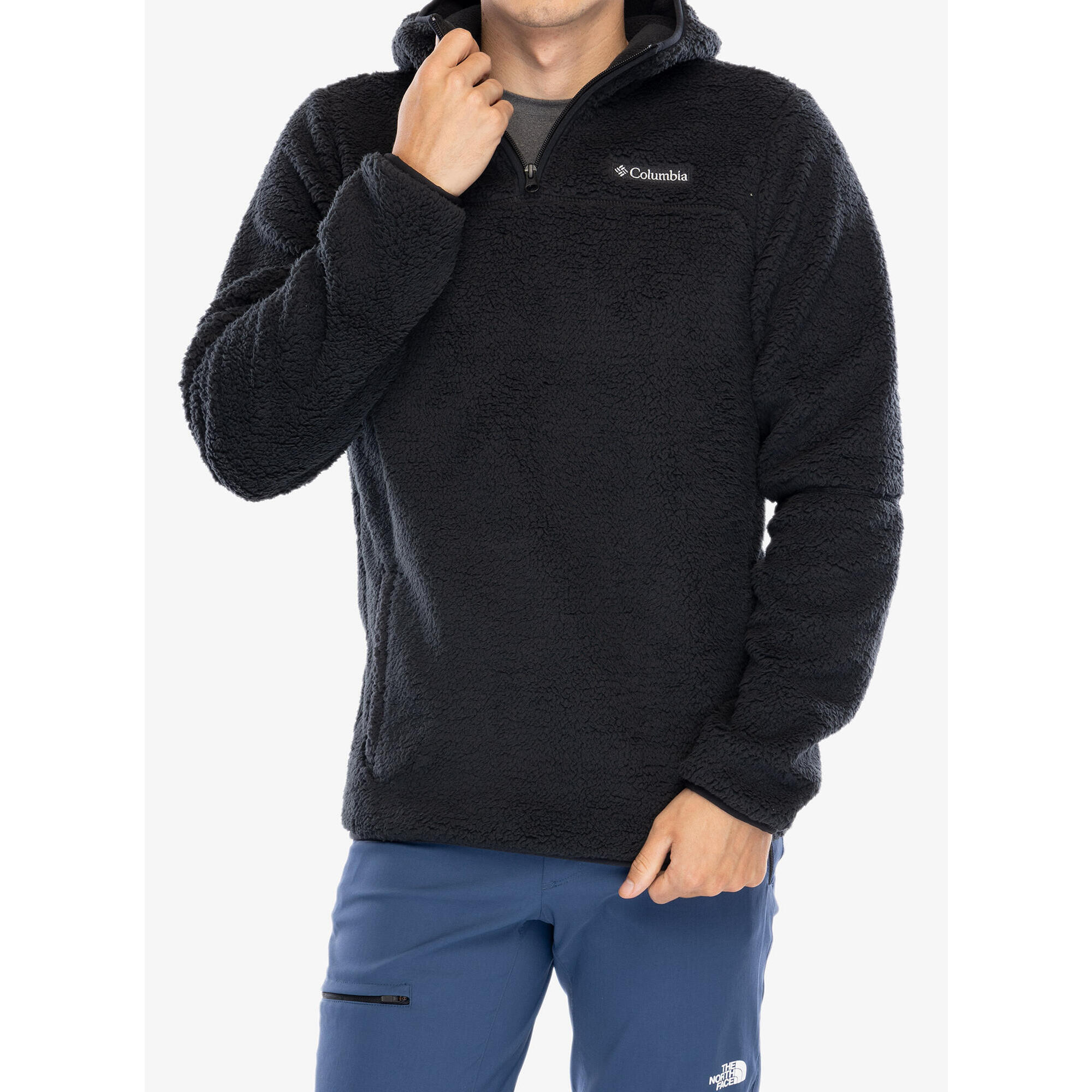 Bluza z zamkiem męska Columbia Rugged Ridge III Sherpa Pullover Hoodie