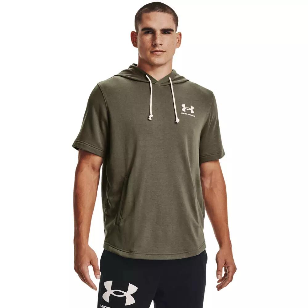Koszulka męska Under Armour RIVAL TERRY LC SS HD