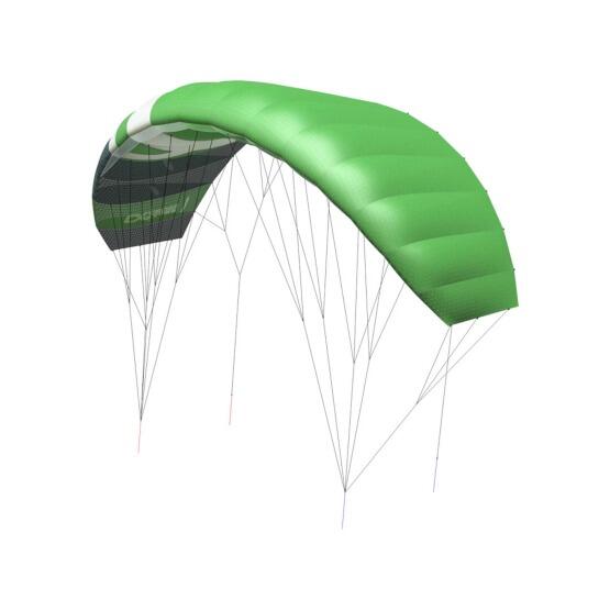 Latawiec treningowy CrossKites Quattro 4.5 Green 4-linkowy z manetkami