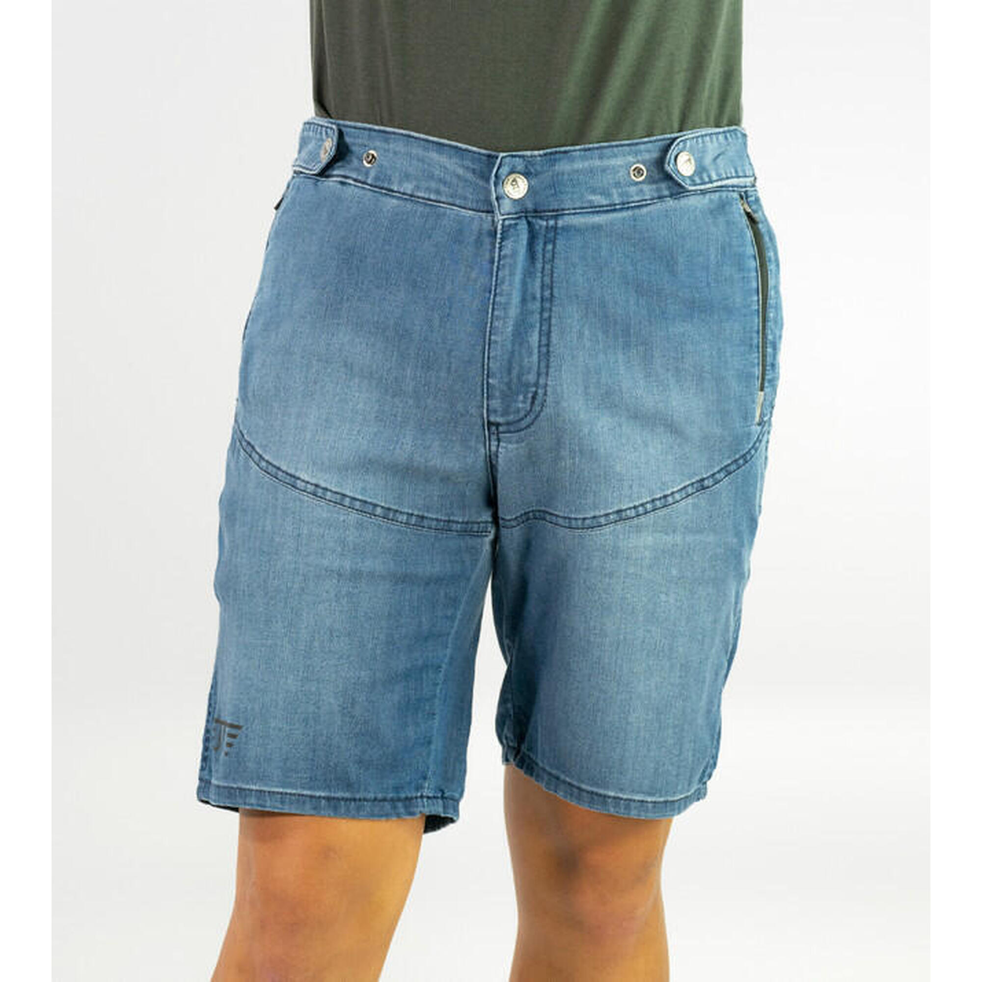 Pantalón Mountain Bike (MTB) Ride Jeans Stone Unisex