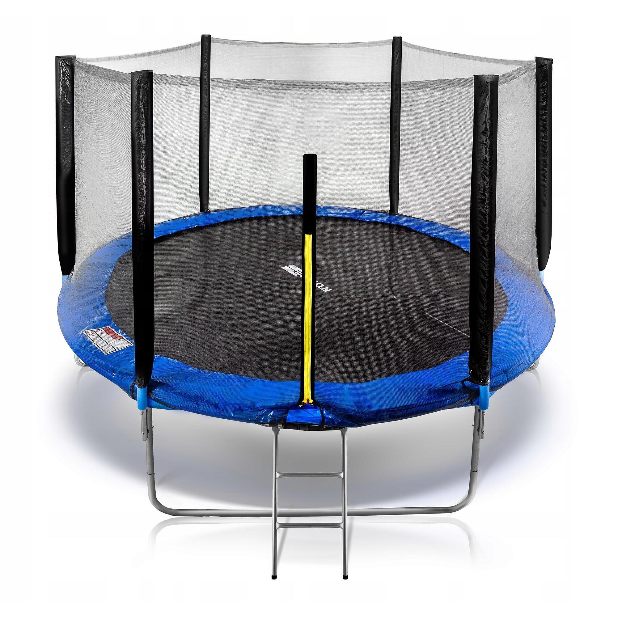 Trampolina ogrodowa Corciano Eliton 252 cm 8FT z siatką zewnętrzną