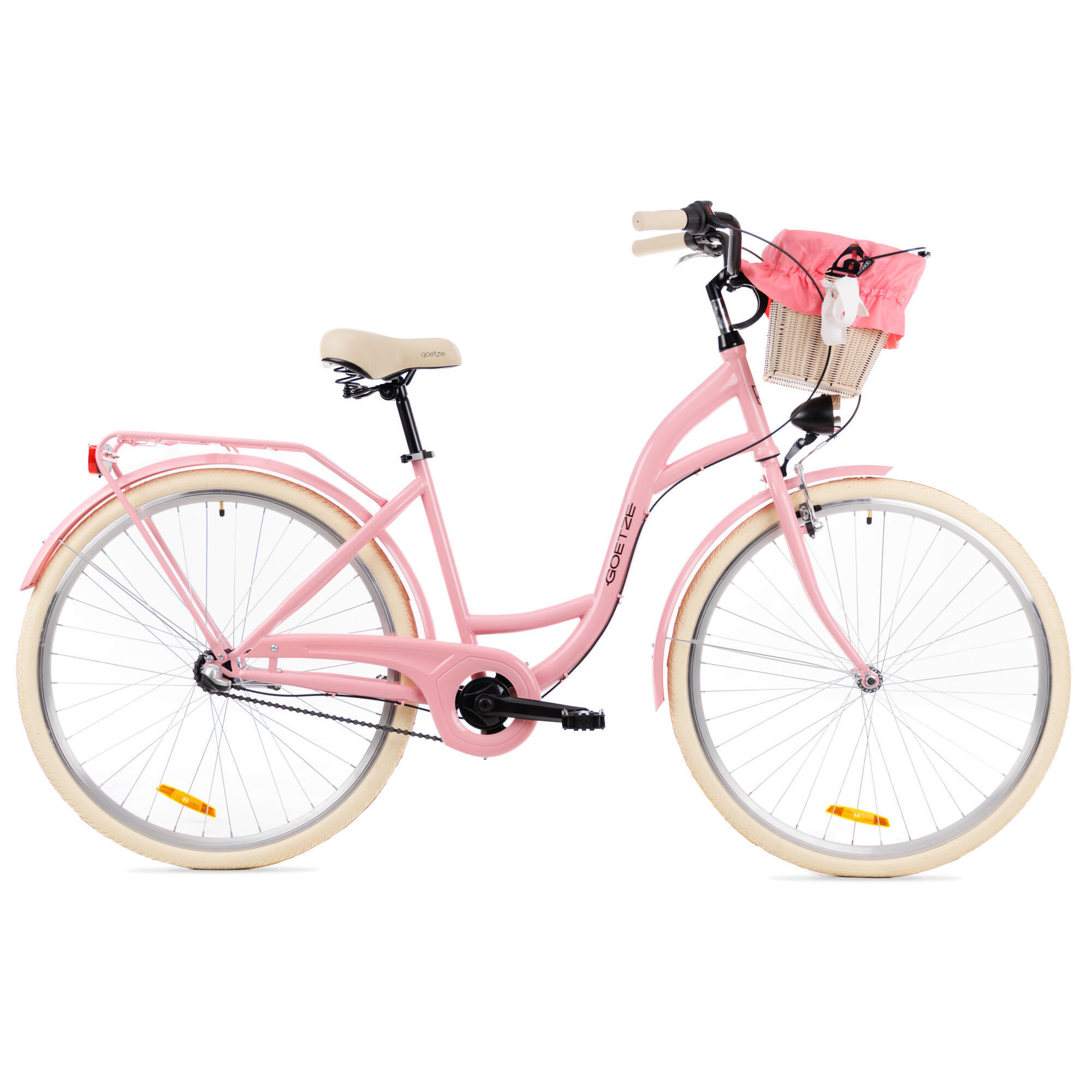 Rower miejski damski GOETZE Style 28" 3B kosz