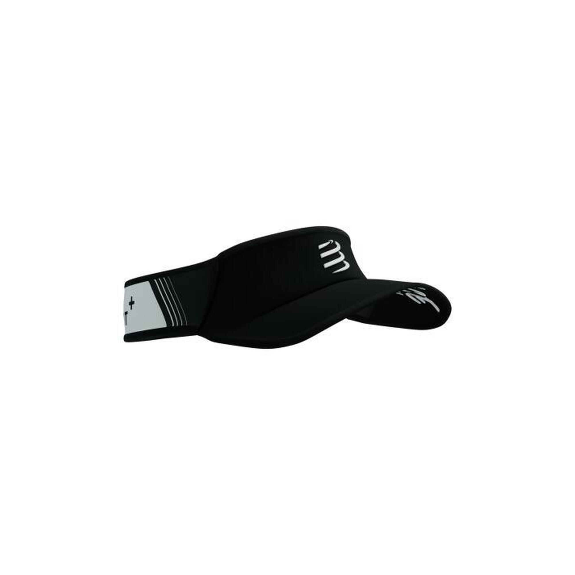 Daszek Compressport Visor Ultralight - black/white