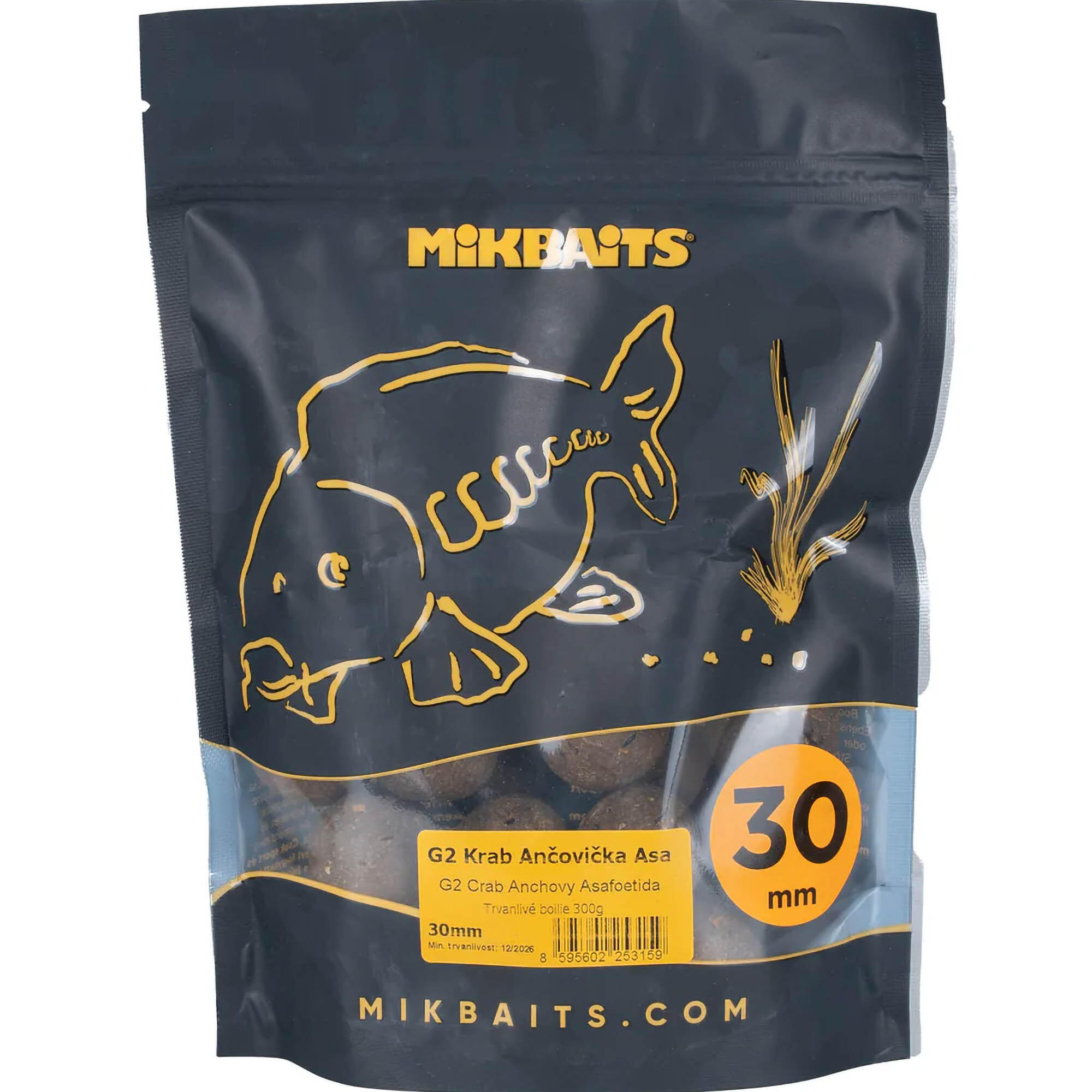 Kulki Zanętowe Mikbaits Gangster G2 Crab Anchovy Asa 30Mm 300G