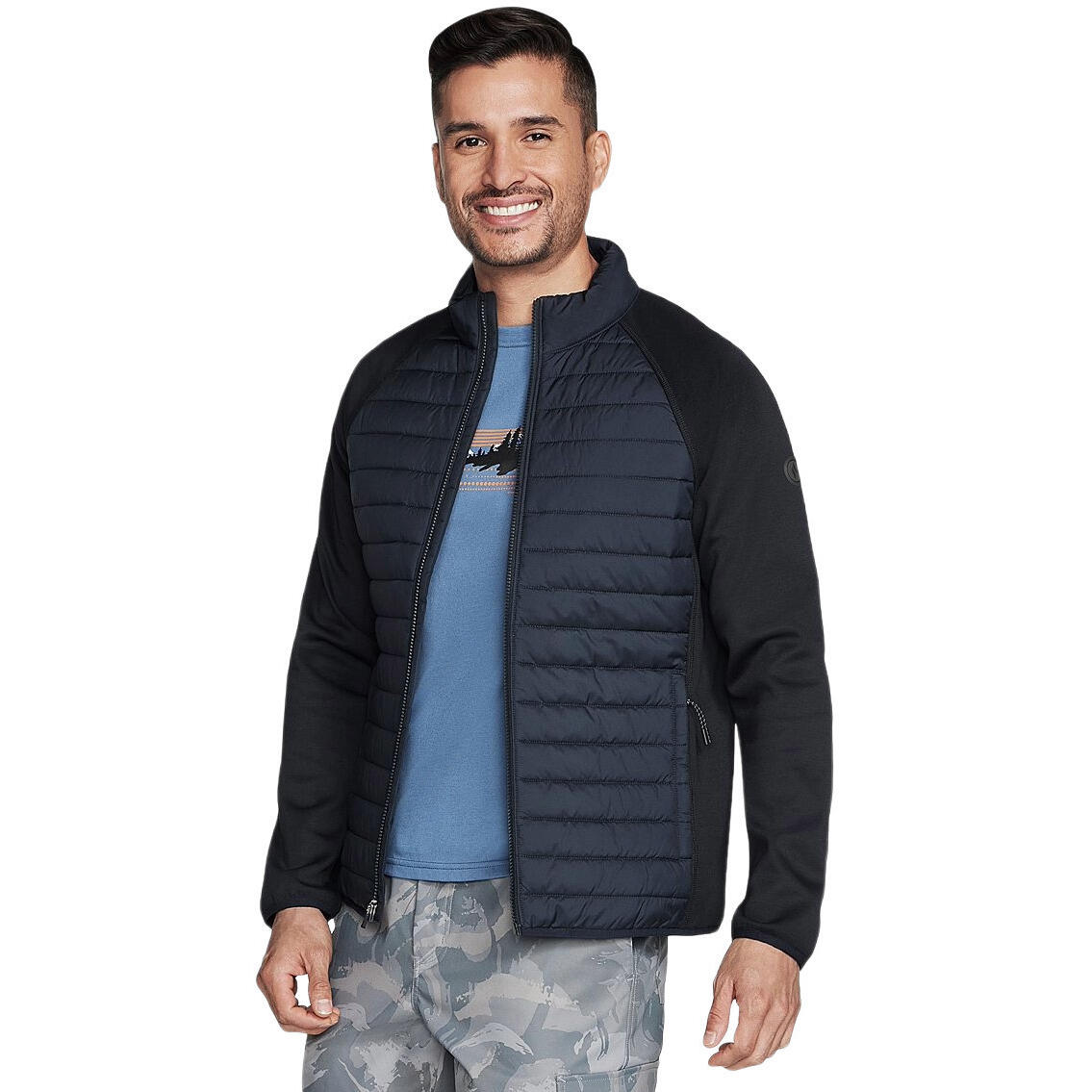 Kurtka Męska Skechers GOshield Hybrid Jacket 2.0