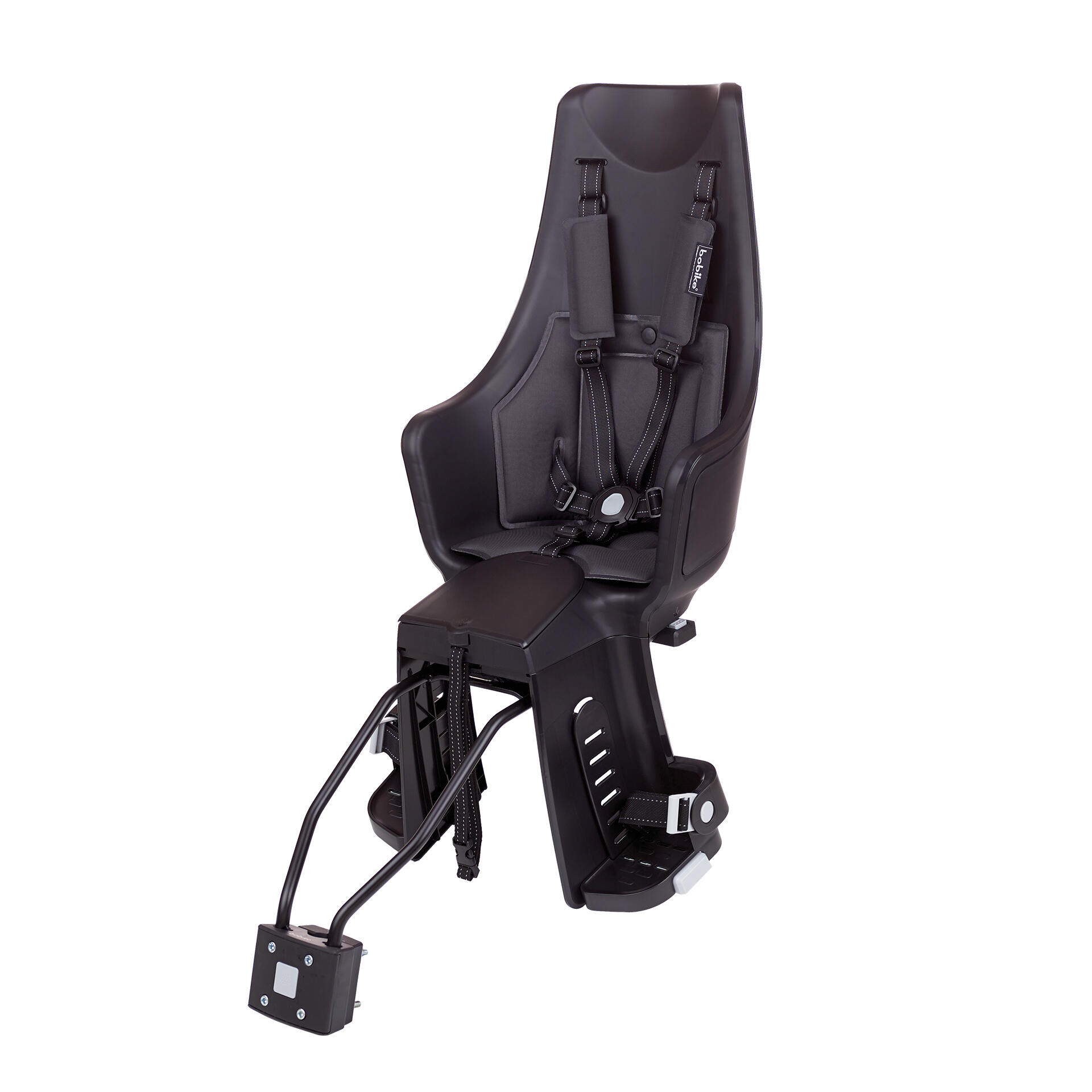 Nosidełko z tylną ramą i diodą LED Bobike Maxi plus