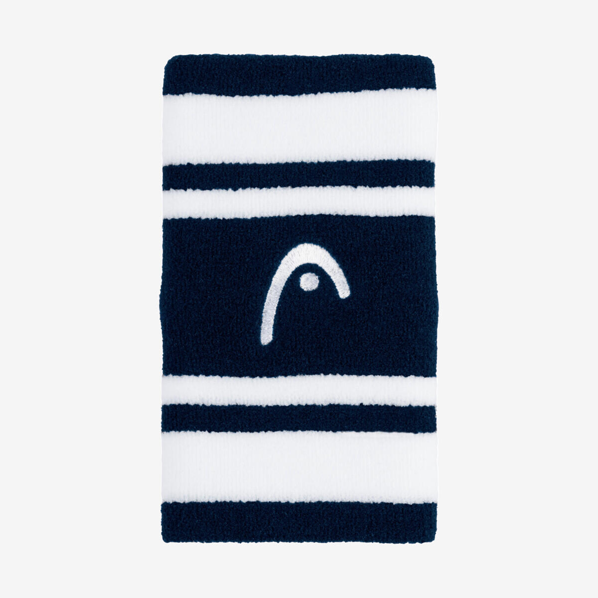 Frotka tenisowa Head Wristband Striped 5" granatowo-biała