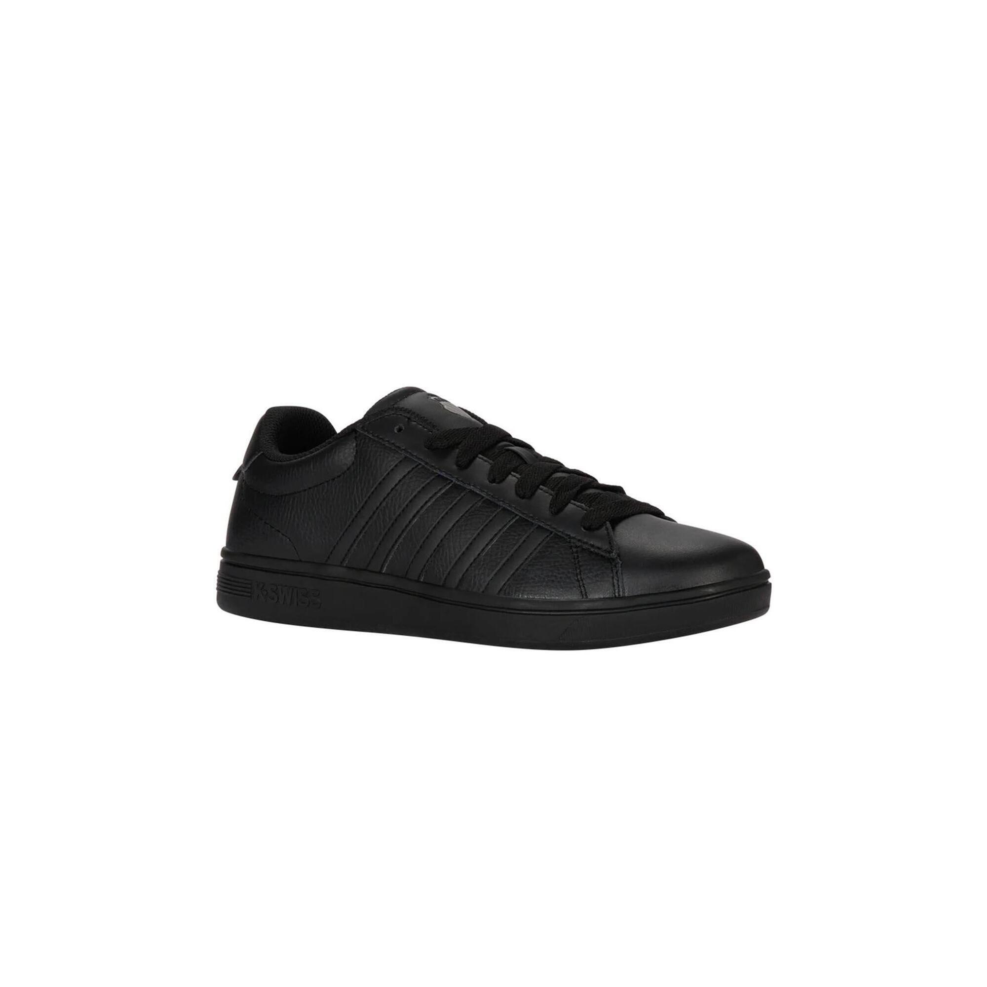 Męskie sneakersy K-Swiss COURT TIEBREAK II BLACK/BLACK/BLACK-M (04413-010-M)