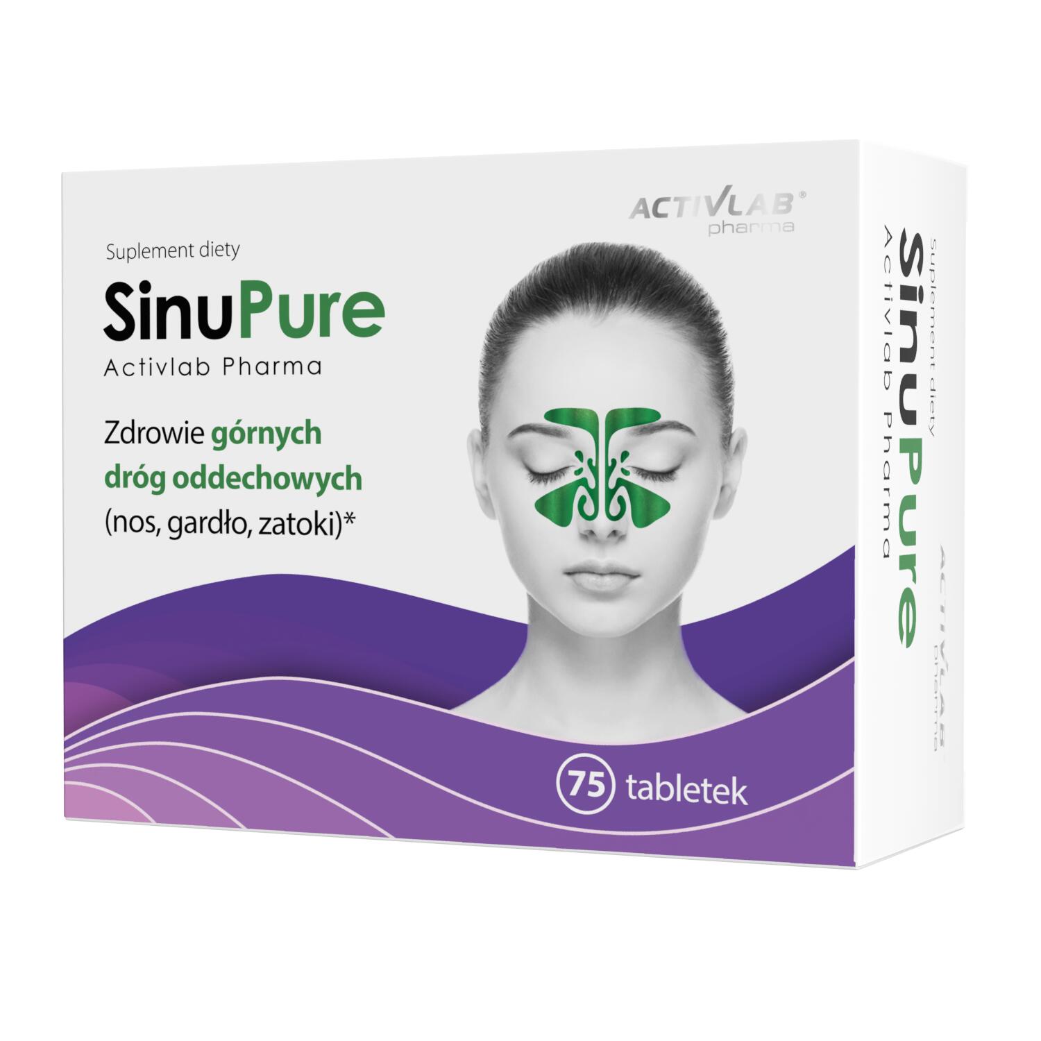 Zdrowe zatoki SinuPure Activlab Pharma
