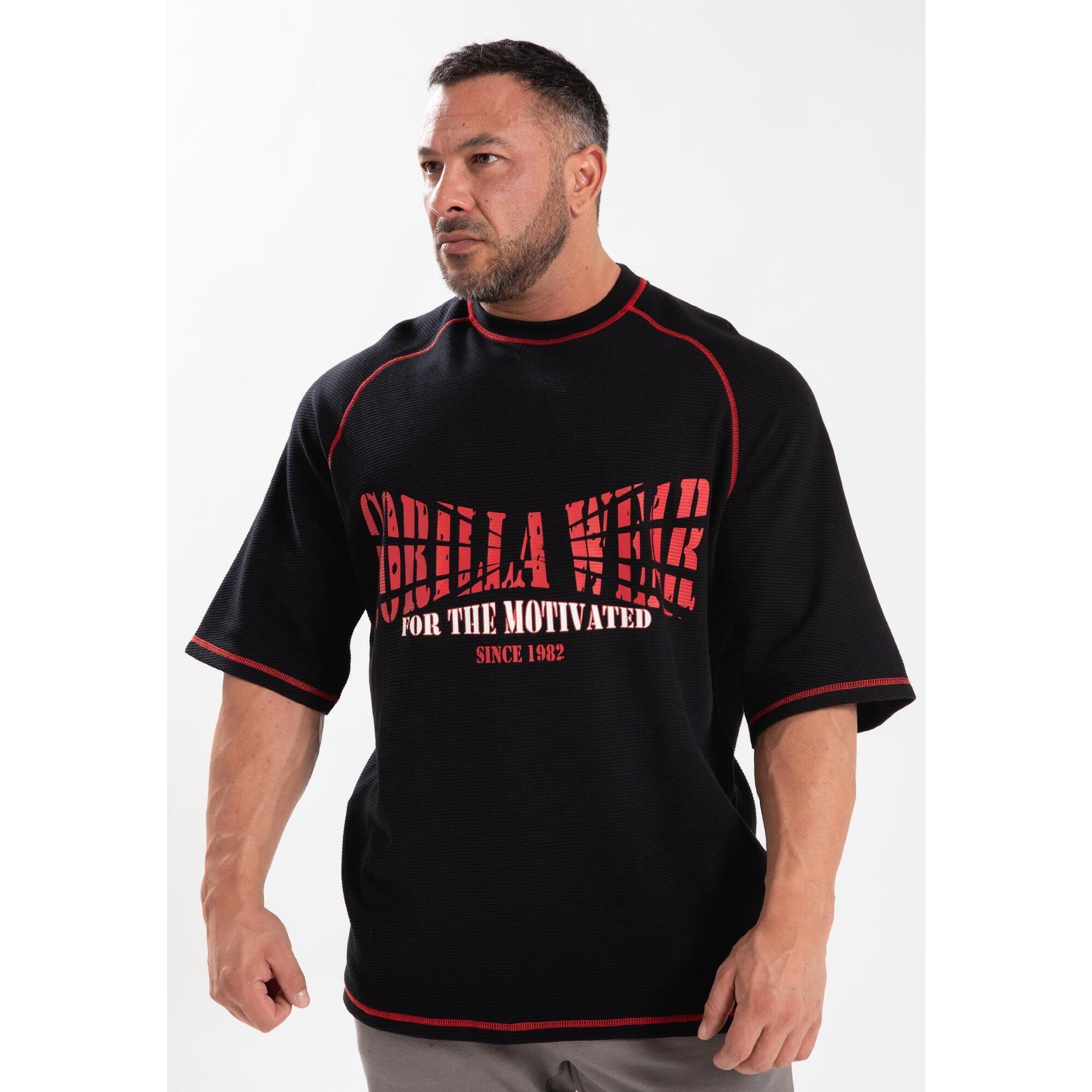 Finley Duże rozmiary Koszulka - Czarny/Czerwony