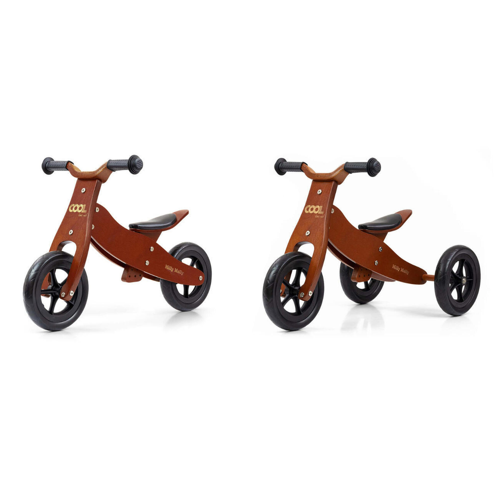 Milly Mally Pojazd 2w1 Cool Dark Natural