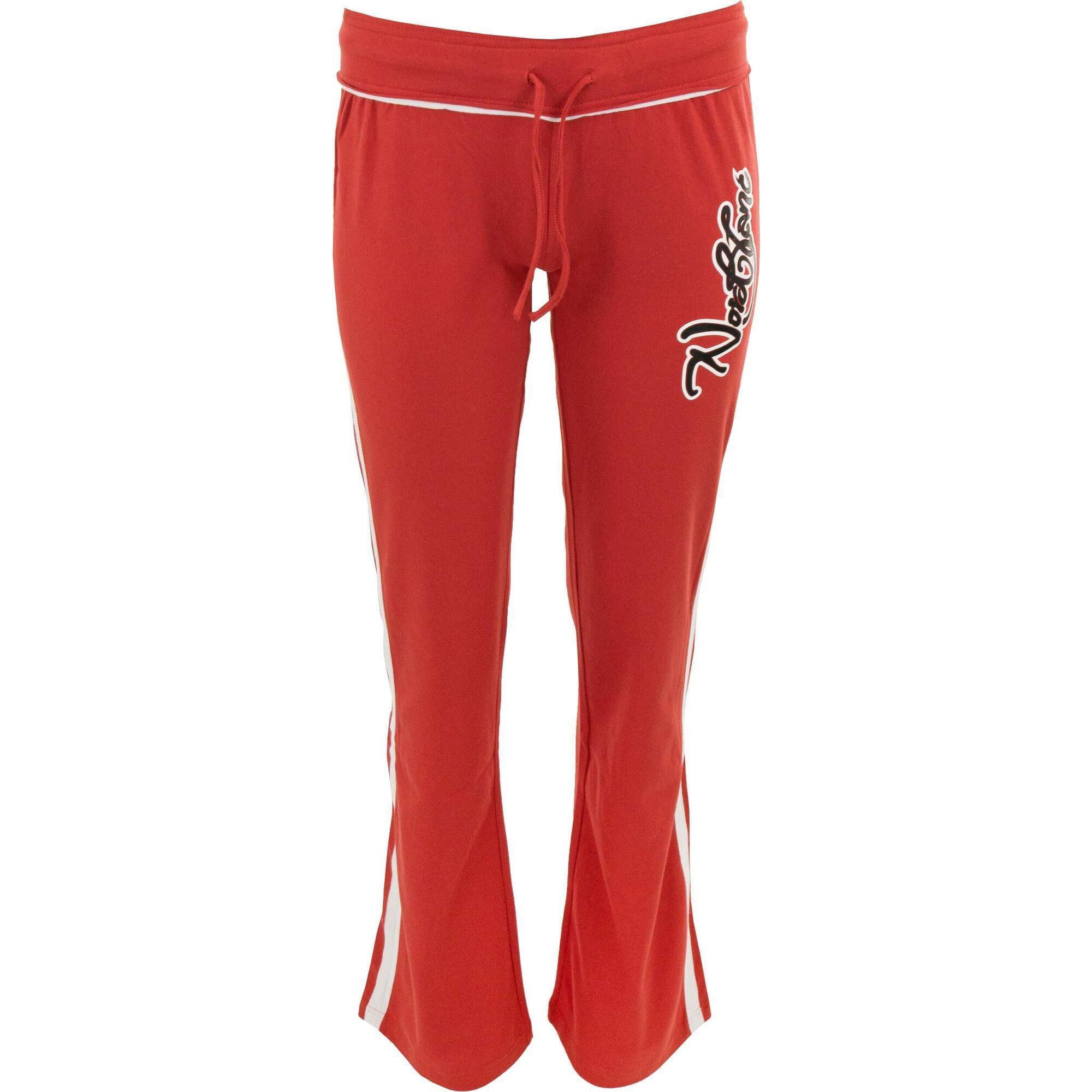 Nordblanc Damskie Spodnie dresowe Czerwone - Wygodne i Stylowe