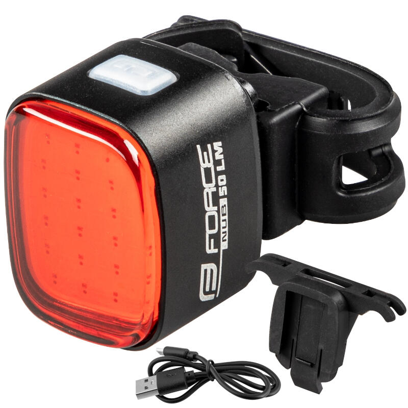 Lampka rowerowa tylna Force Nub Led Cob 50lm